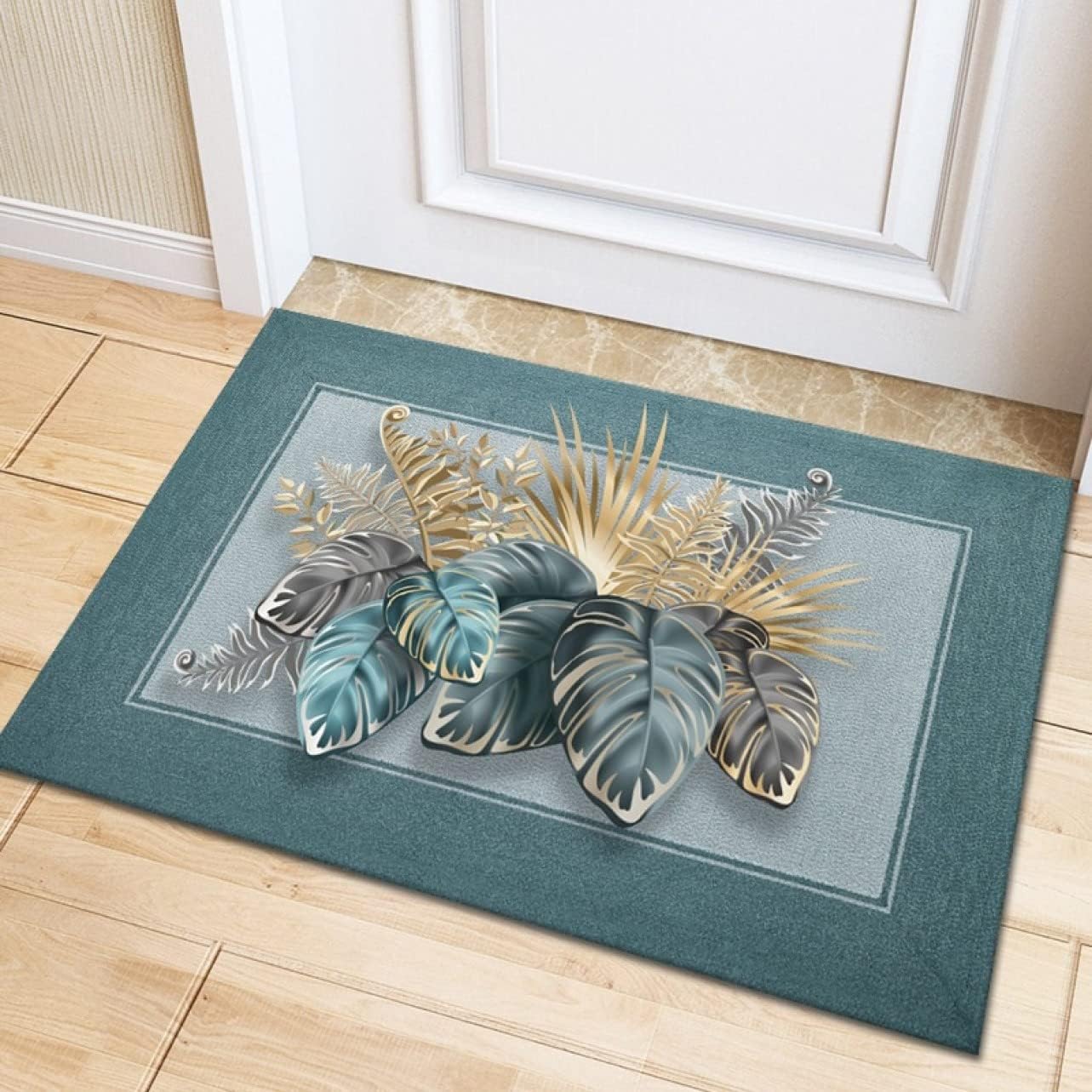 【20%OFFクーポン】玄関マット ドアマット 玄関 屋内 40*60cm 室内 北欧 洗える 滑り止め 幾何柄 軽量 おしゃれ 新生活 エントランスマット 洗面所 キッチン バスマット足拭きマット 浴室用 ラグマット モダ
