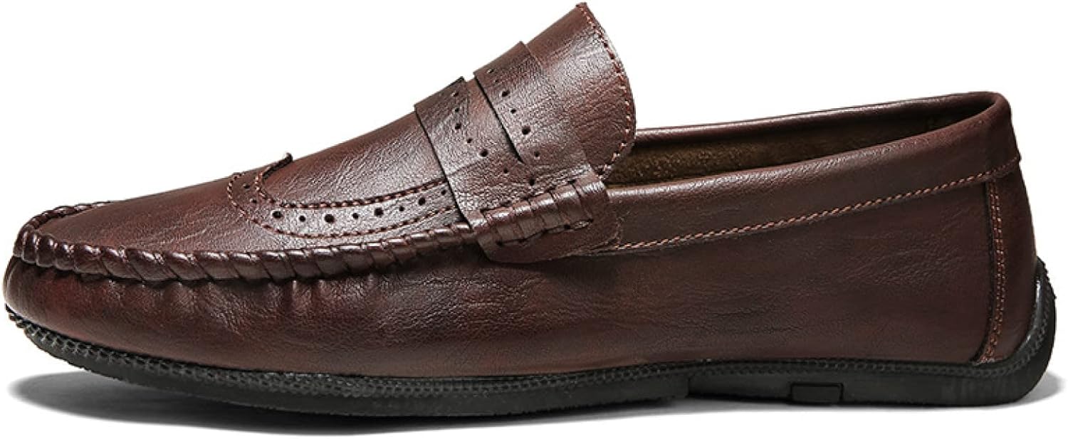 【20%OFFクーポン】ドライビングシューズ デッキシューズ 白 メンズ ローファー 高級 スリッポン スムース かっこいい 革靴 軽量 軽い シンプル カジュアル おしゃれ オシャレ 車 運転 メンズシューズ 靴 男性 ビ｜Yokos