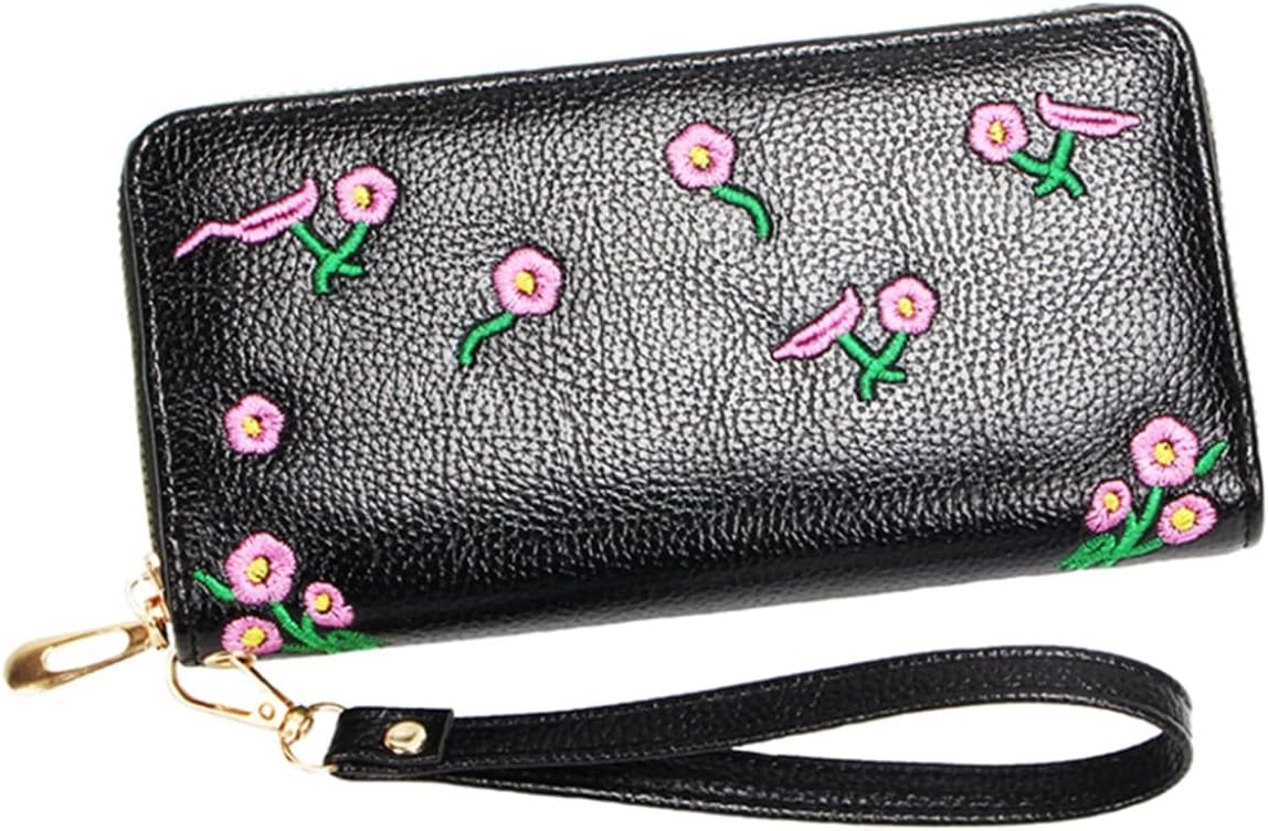 【20%OFFクーポン】レディース 長財布 花柄 ファスナー 財布 大容量 カード入れ レシートと小銭 スマホ入れ可 取り出しやすい 多機能 スキミング防止 お手頃 ウォレット シンプル 上品 コインケース プレゼント 誕生
