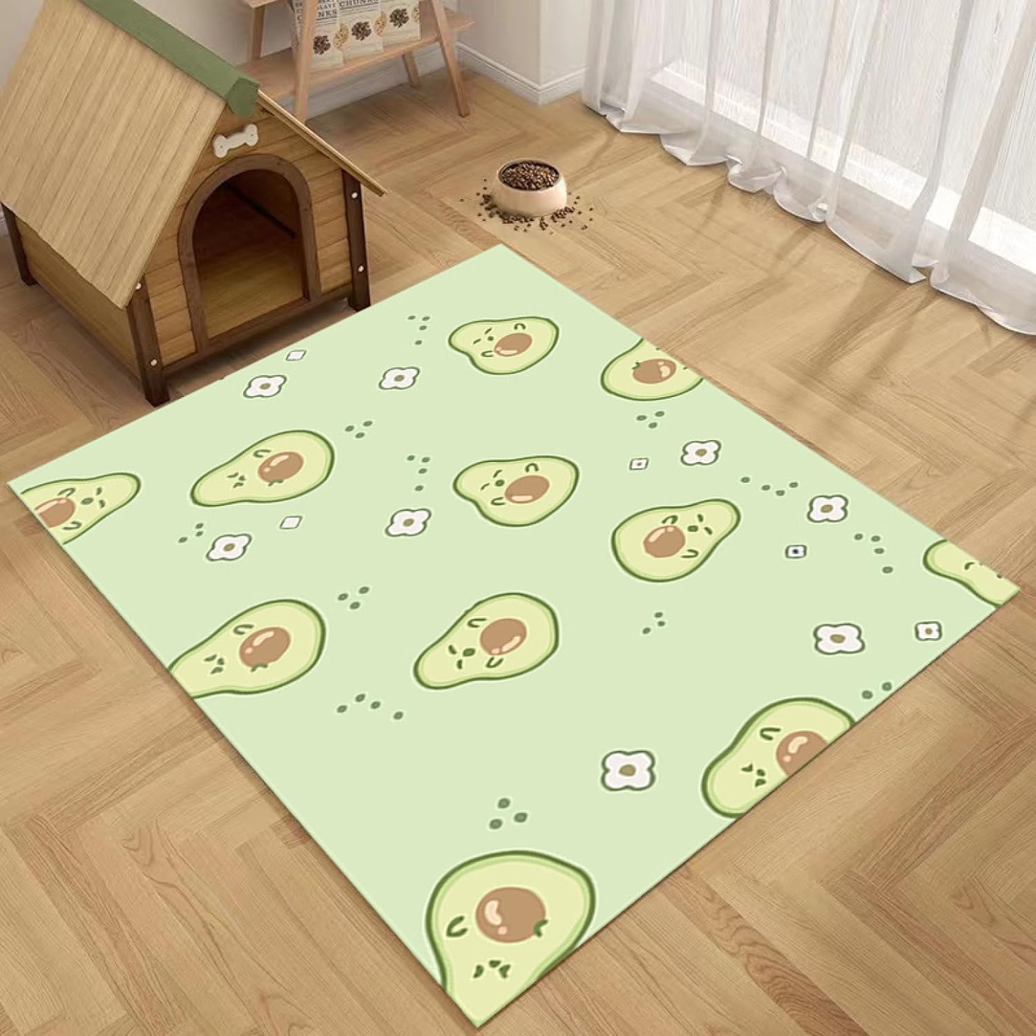 【20%OFFクーポン】ペットマット ペット用ベッドマット トイレ下敷きマット 洗える 犬 猫 洗える 夏用 撥水 PVC 滑らない 床暖房対応 ペットフェンス?サークル?ケージ用 繰り返し使える フリーカット 柄C 20