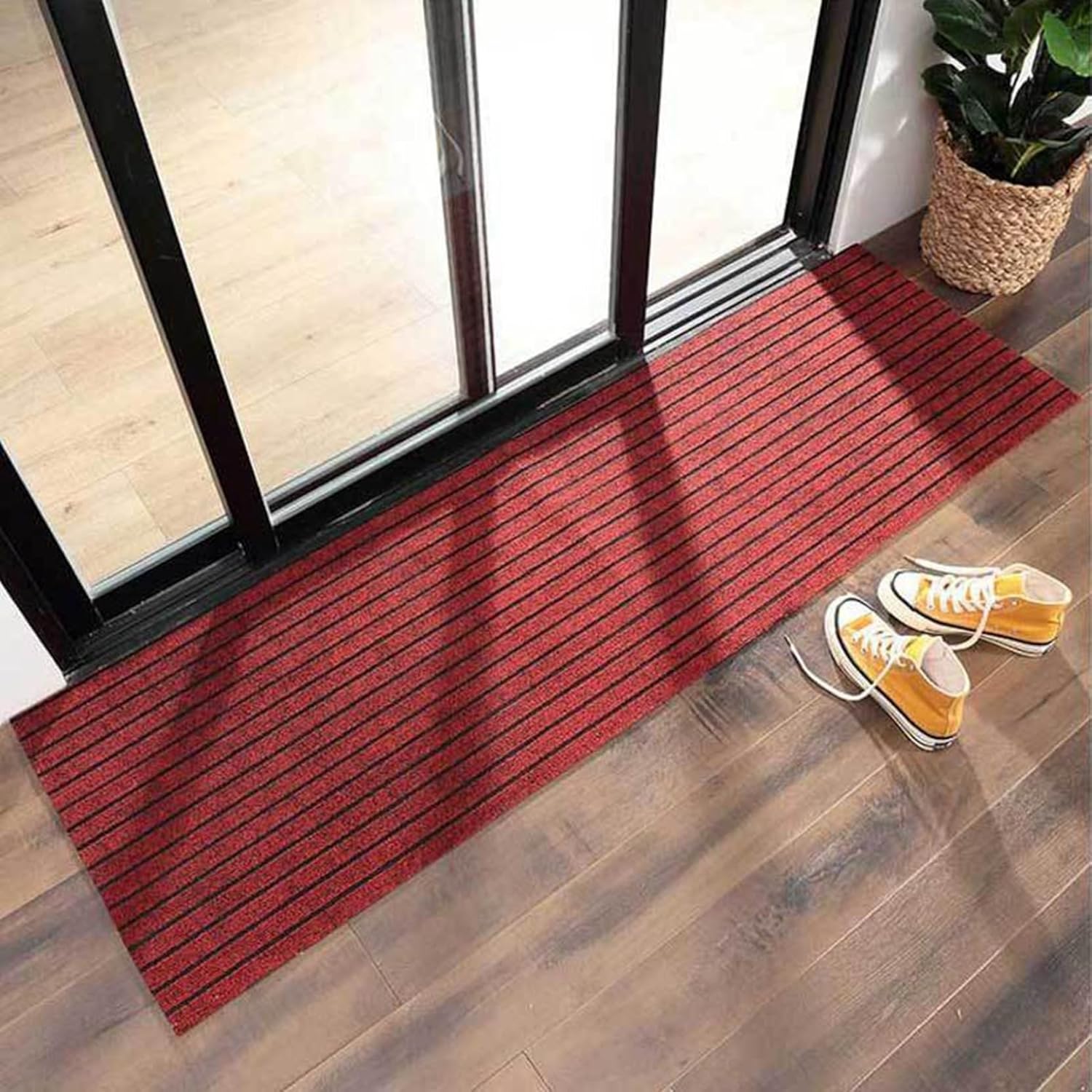 【20%OFFクーポン】玄関マット 屋外 室内 ドアマット カット可能 泥落とし 滑り止め 洗える 業務用 家庭用 廊下 洗面台 吸水 速乾 リビングルームラグ 廊下敷きマッ チェアマット タイルマット 騒音対策 50*80