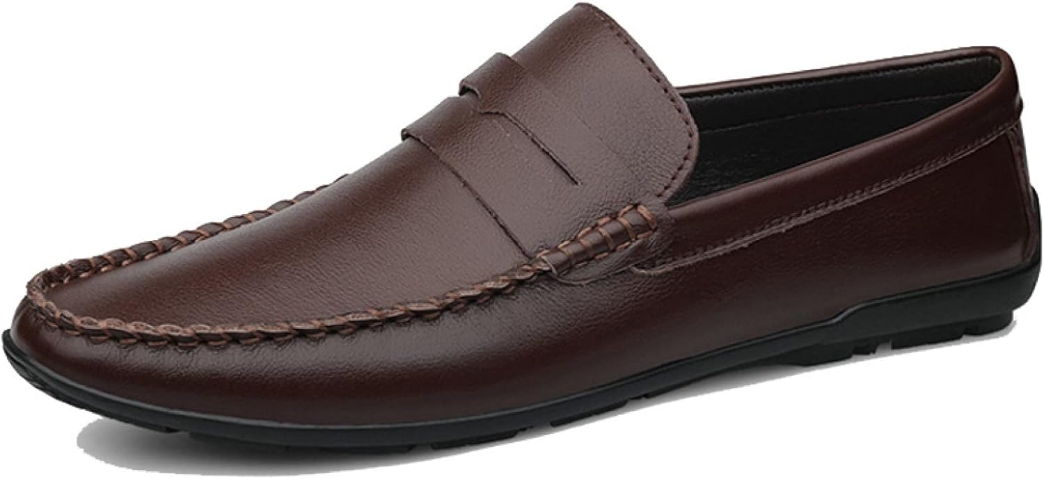 【20%OFFクーポン】モカシン デッキシューズ メンズシューズ スムース 高級靴 革 ビジネスシューズ カジュアルシューズ ラウンドトゥ 職場用 コンフォート モカシンシューズ スリッポン ローファー 男性靴 紳士靴 革靴｜Yokos
