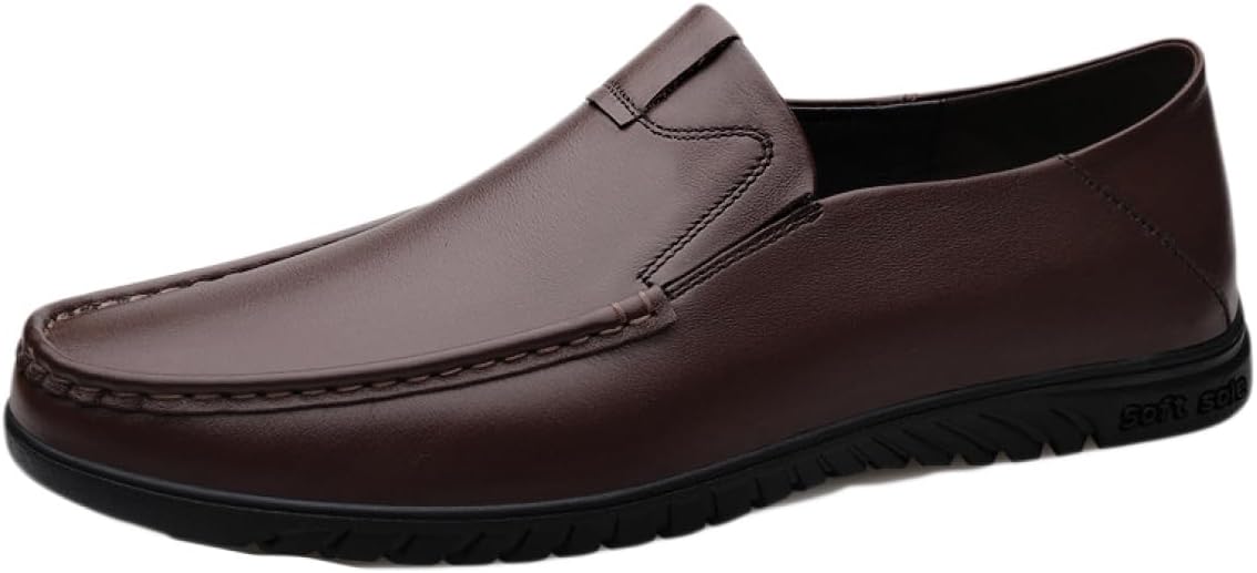 【20%OFFクーポン】ドライビングシューズ メンズ スムース 軽量 シンプル カジュアル ローファー 革靴 靴 シューズ ブラック スリッポン ローファー ドライブシューズ 柔軟 グリップ 男性 紳士 デッキ 素足履き 大｜Yokos