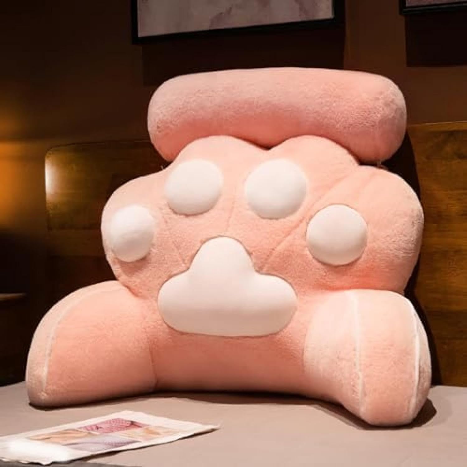 【20%OFFクーポン】背もたれ クッション ベッド ソファ用 背もたれクッション カラー8 ウェッジクッション ソファー テレビ枕 読書枕 65*50*22 ふわふわ ベッドクッション 背中クッション 祝日の贈り物 家庭用