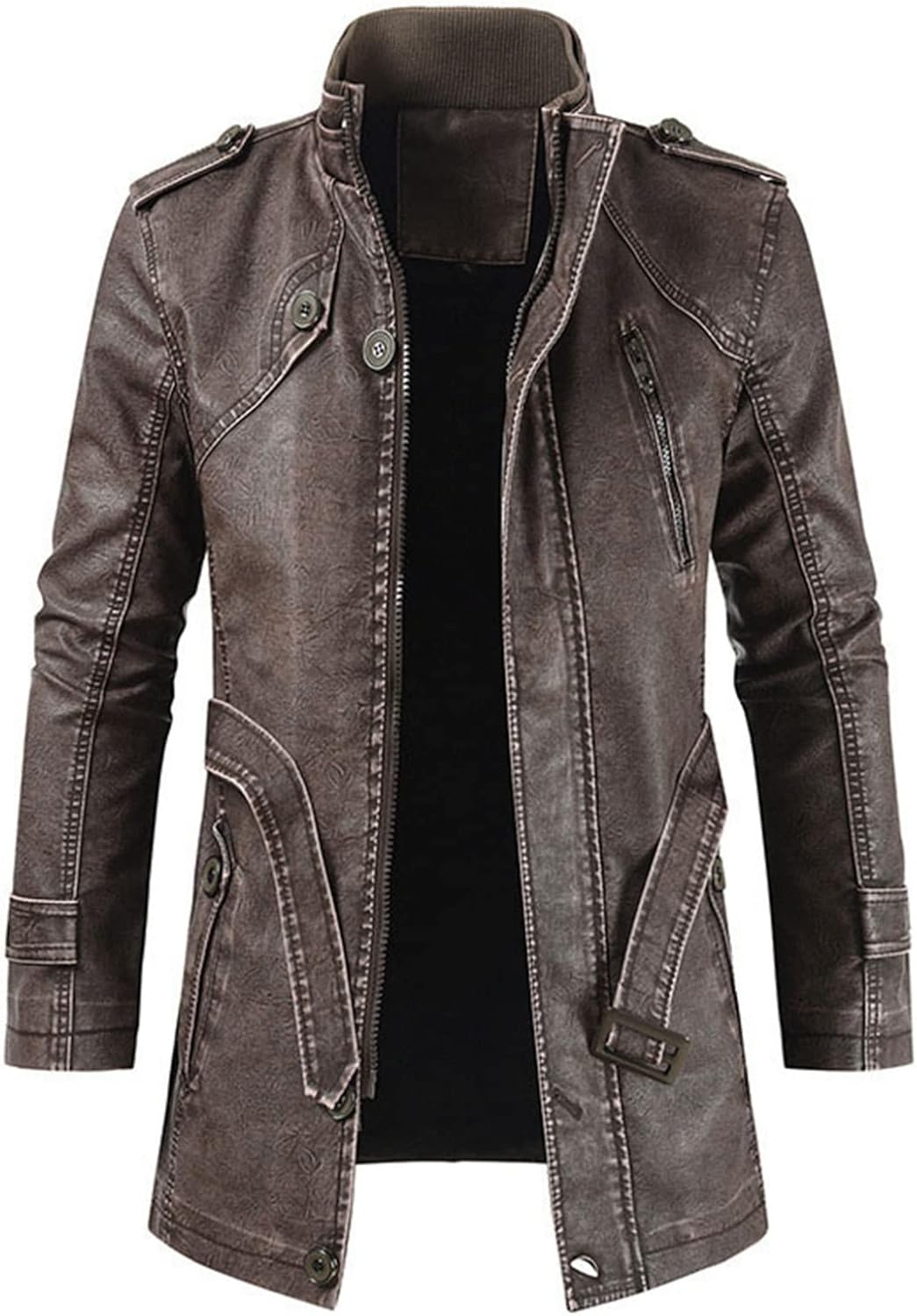 楽天市場】【20%OFFクーポン〜】ロング丈コート メンズ レザー