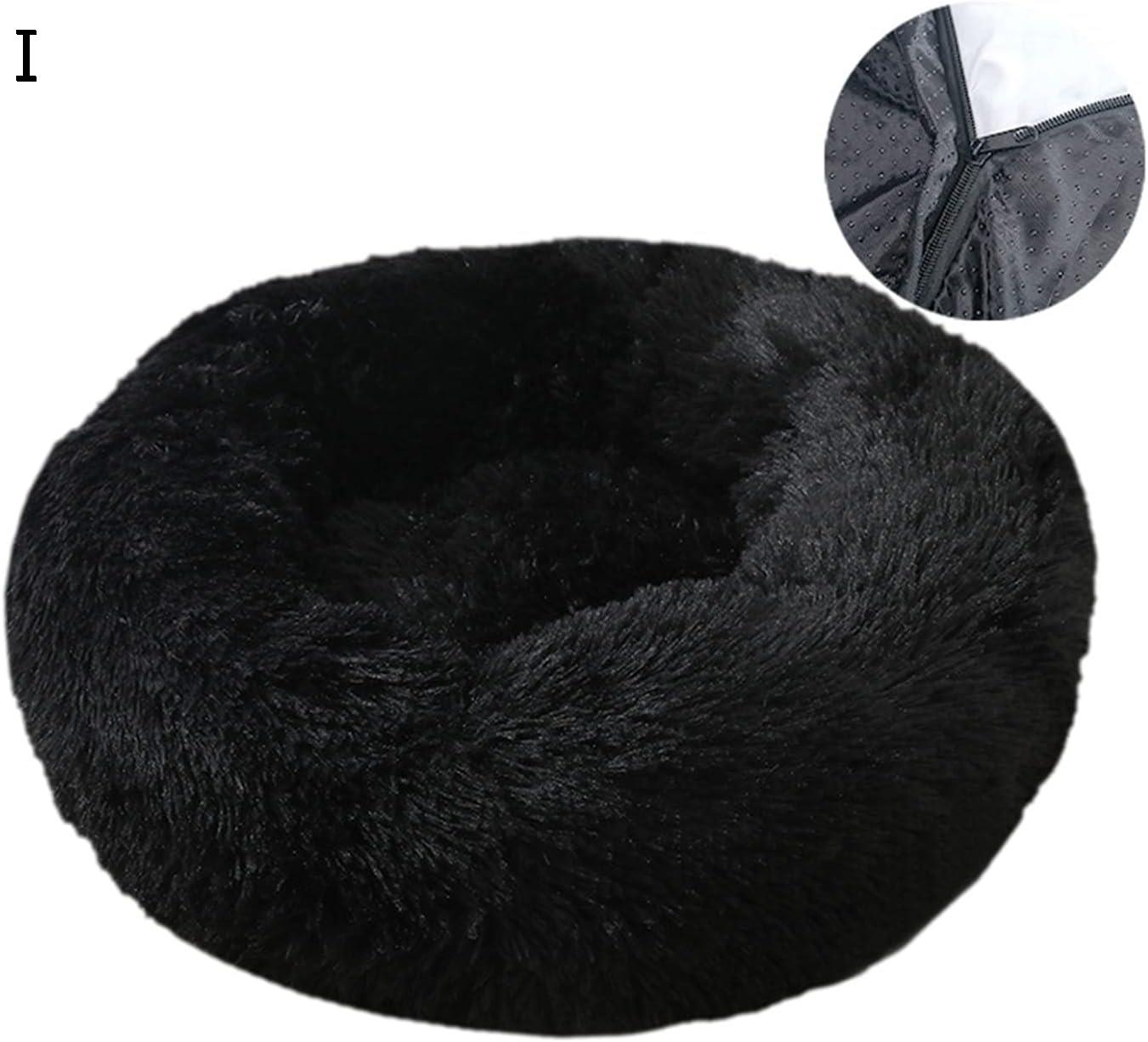 【20%OFFクーポン～】ペットベッド　洗える　冬　犬　猫　通年利用　円型　小型動物用マット　猫犬兼用　クッション　ふわふわ　犬猫ベッド　犬猫用ソファー　丸　ぬいぐるみ　耐久性　通気　柔らかい　保温　取り外し可能　洗濯機可　120cm｜Yokos