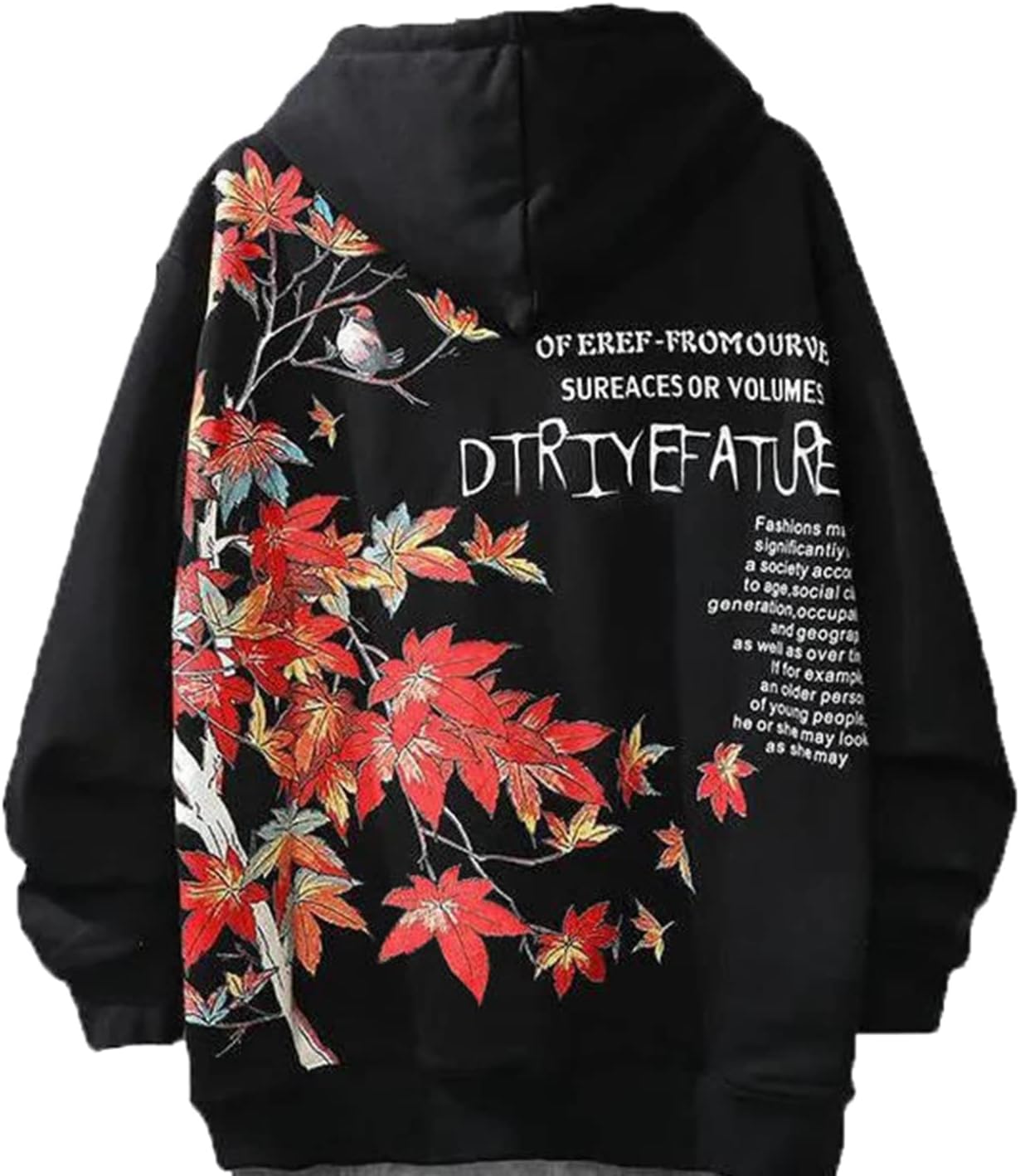 【20%OFFクーポン～】和風和柄 桜 スウェット パーカー メンズ レディース ペアルック 薄手 厚手 裏起毛 ボア フード ゆったり プルオーバー 大きいサイズ 部屋着 運動着 トップス 上着 原宿風 男女兼用 カップル｜Yokos