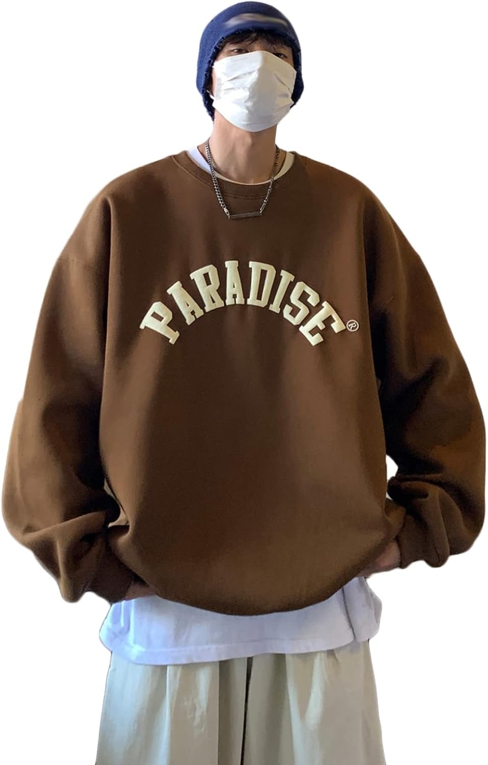 【20%OFFクーポン～】スポーツトレーナー 大きいサイズ S～5XL スウェットシャツ リブ 秋 春服 スポーツウェア ドロップショルダー 綿 長袖 メンズ 男性 トップス プルオーバー カジュアル トップス おしゃれ