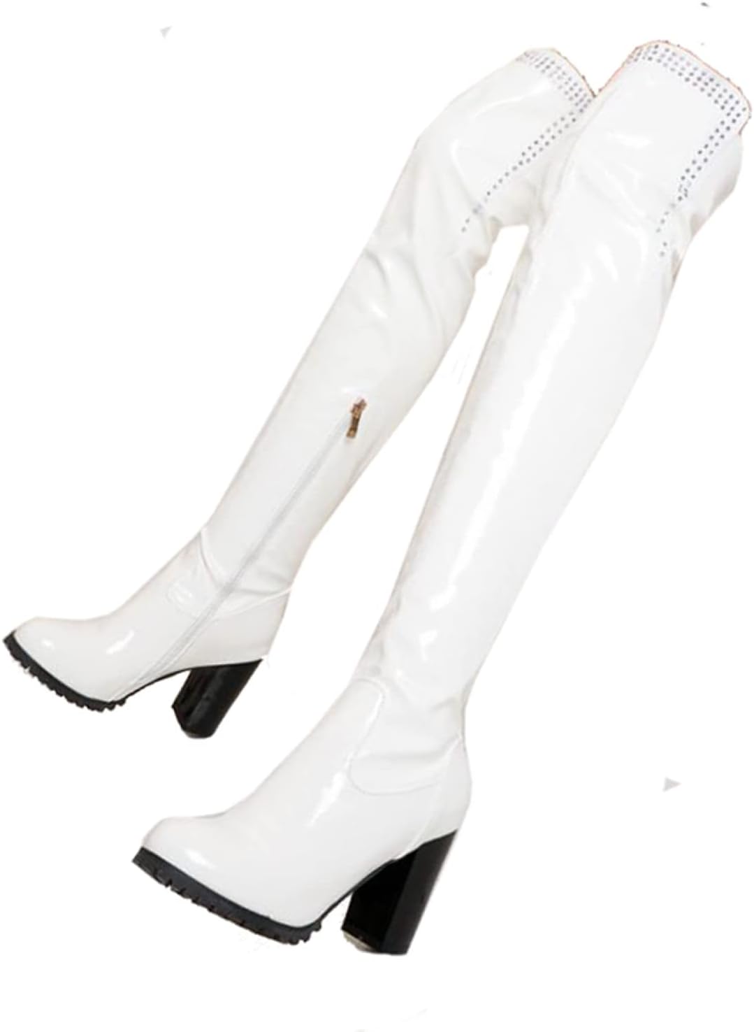 【20%OFFクーポン~】ブーツ 21.5-30cm ロングブーツ ハイヒール9cm レディース 秋靴 冬靴 大きいサイズ セクシー 長ブーツ 脱げない 撥水 快適 痛くない 歩きやすい 履きやすい