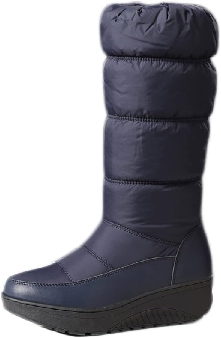 【20%OFFクーポン～】冬靴 スノーブーツ ムートンブーツ 女性 防滑 防風 雪対応 着やすい ウォーキング 通勤通学 サイドファスナー 暖かい 大人 ミドル丈 ホワイト 学生 ボリューム感 雪道 裏起毛 ウィンターシューズ