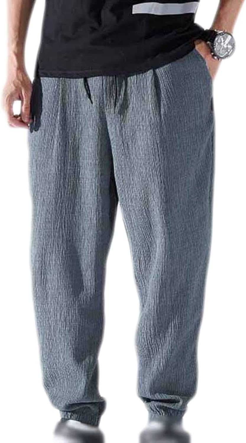 【20%OFFクーポン～】ワイドパンツ メンズ 袴パンツ サルエルパンツ 吸汗 速乾 軽い 春 夏 秋 ロングパンツ ズボン ビッグシルエット 無地 カジュアル おしゃれ ゆったり 大きいサイズ サルエルパンツ イージーパンツ