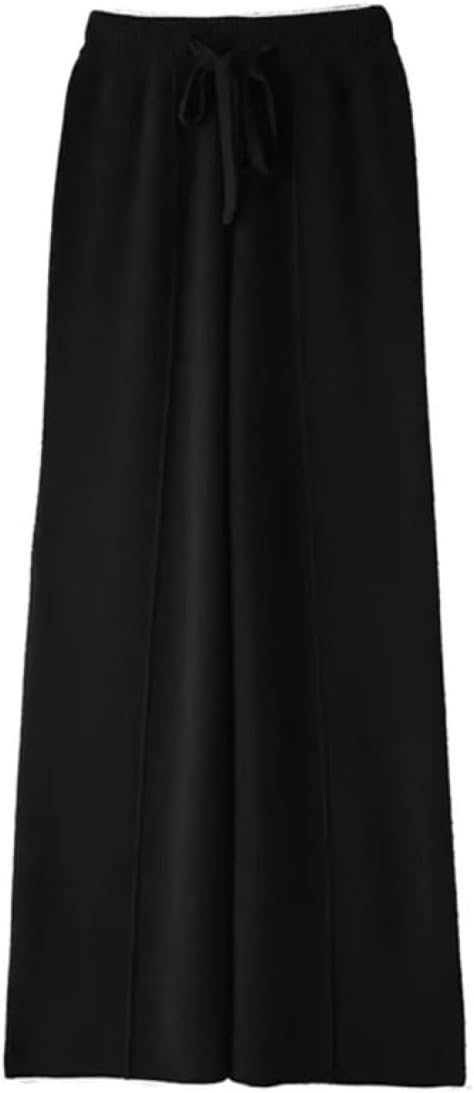 【20%OFFクーポン～】ワイドパンツ レディース ニット ガウチョパンツ 秋冬 ロングパンツ ゆったり カジュアル ストレートパンツ ハイウェスト 体型カバー 着痩せ ボトムス ニットパンツ エレガント おしゃれ 無地 通勤