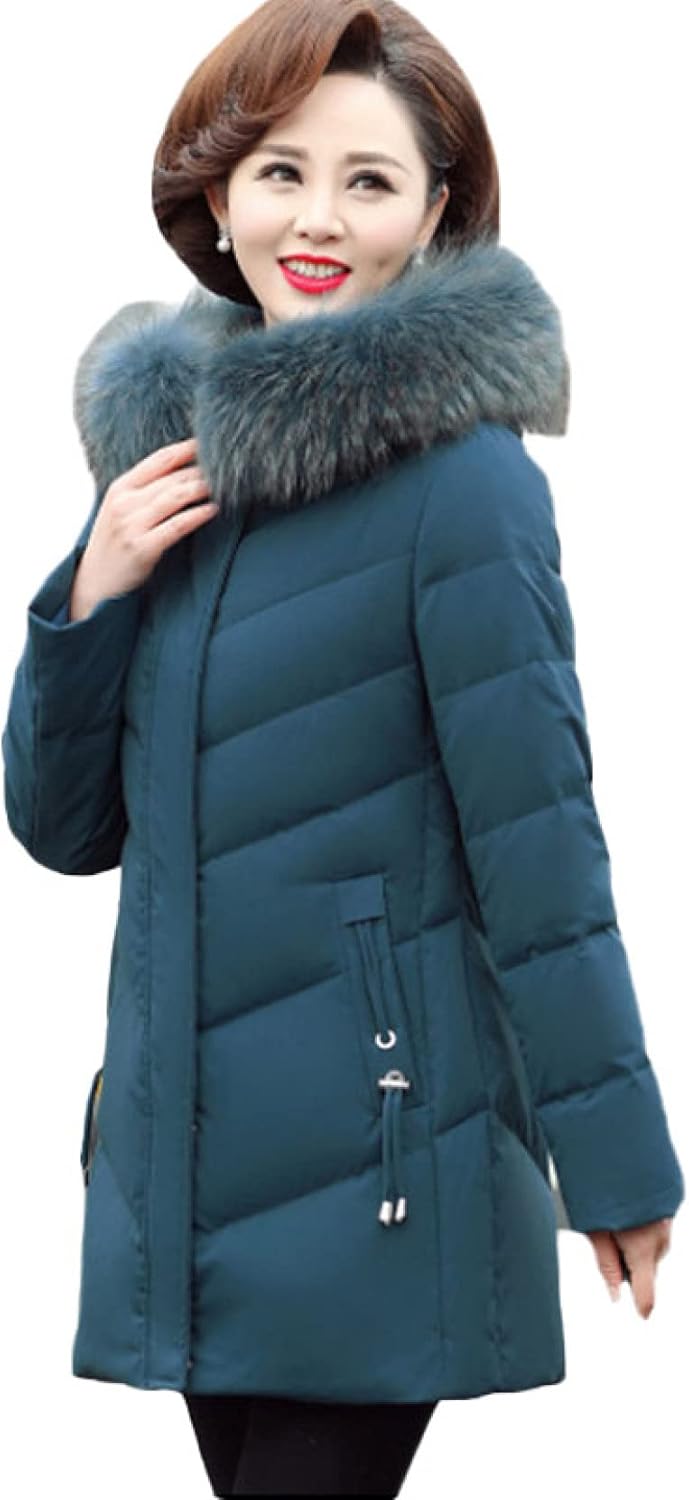 【20%OFFクーポン~】ダウンコート レディース ダウン綿コート スリム 軽い ダウンジャケット 大きいサイズ 上品 ファーフード付き 秋冬 暖かい ダウン コート カジュアル 厚手 防寒 ジャケット アウター 軽量 中綿|Yokos