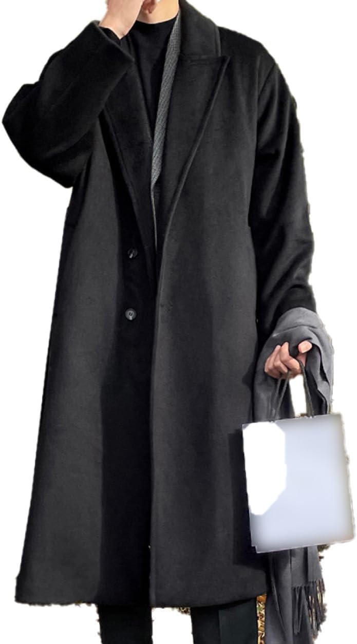 【20%OFFクーポン～】トレンチコート メンズ ロングコート ジャケット 紳士服 ボタン ビジネス ロング カジュアル アウター 無地 秋冬 ジャケット 暖かい 防寒 ビジネスコート 紳士服 コート 秋冬 大きいサイズ メン