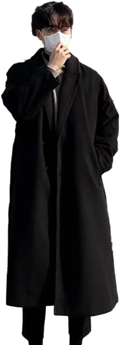 【20%OFFクーポン～】トレンチコート メンズ 紳士服 ウール混 カジュアル ロング 仕事 コート 秋 おしゃれ スリム 春服 秋服 オフィス 防寒 通学 通勤 旅行 ファッション ビジネスジャケット アウター 大きいサイズ