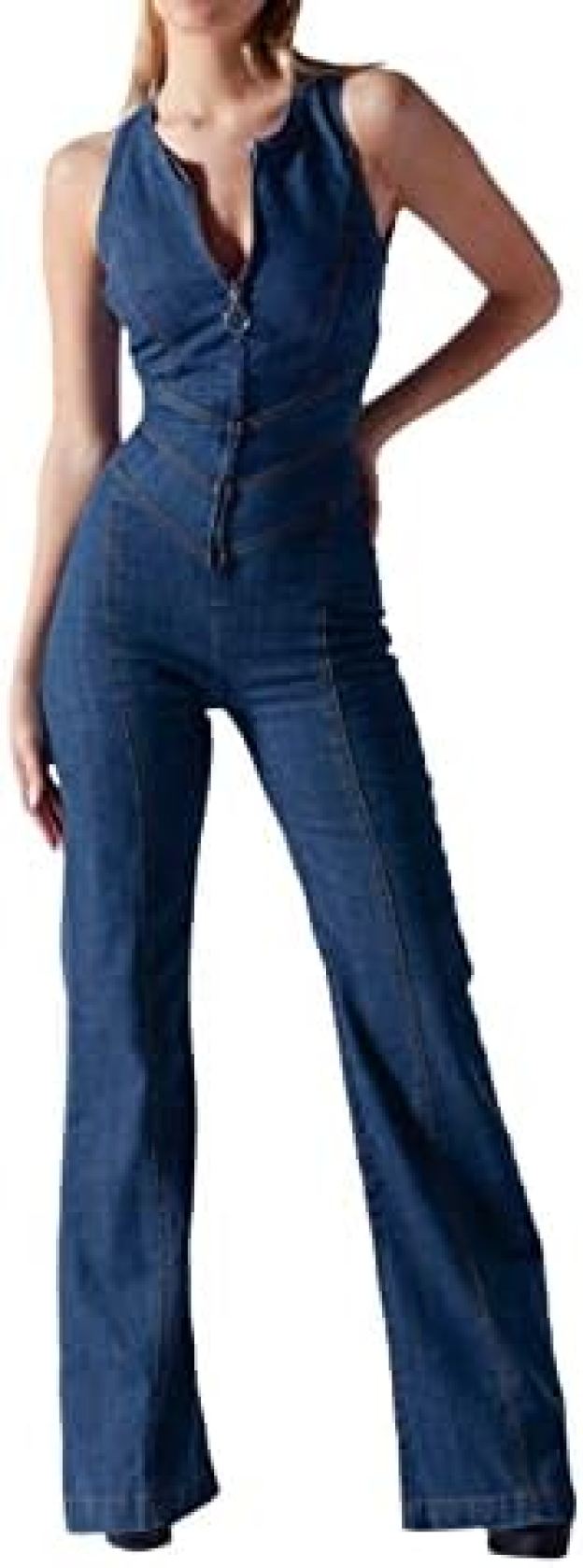 【20%OFFクーポン～】パンツ オーバーオール レディース 作業ズボン サロペット ロングパンツ ゆったり ワークパンツ 女性ファッションロンパースジャンプスーツデニムデイリーハイウエストノースリーブバックハート柄女性のジャ｜Yokos 12,133円