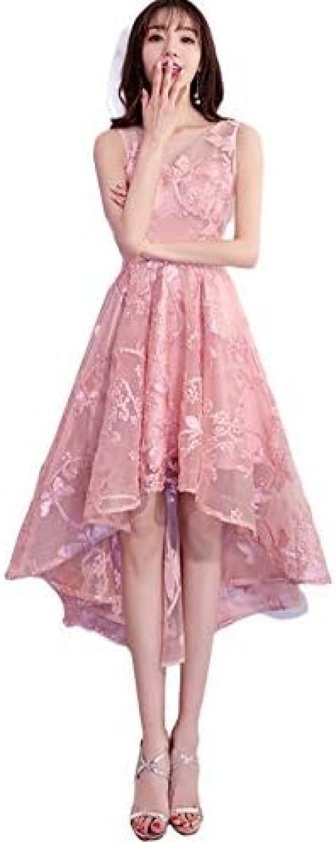 【20%OFFクーポン~】ロング ドレス フィッシュテール 成人式 パーティーレディース 演奏会結婚式 イブニングドレス 母親大人 ピアノ 発表会 ワンピース パーティー ピアノ 発表会大人 レースドレス ショート|Yokos