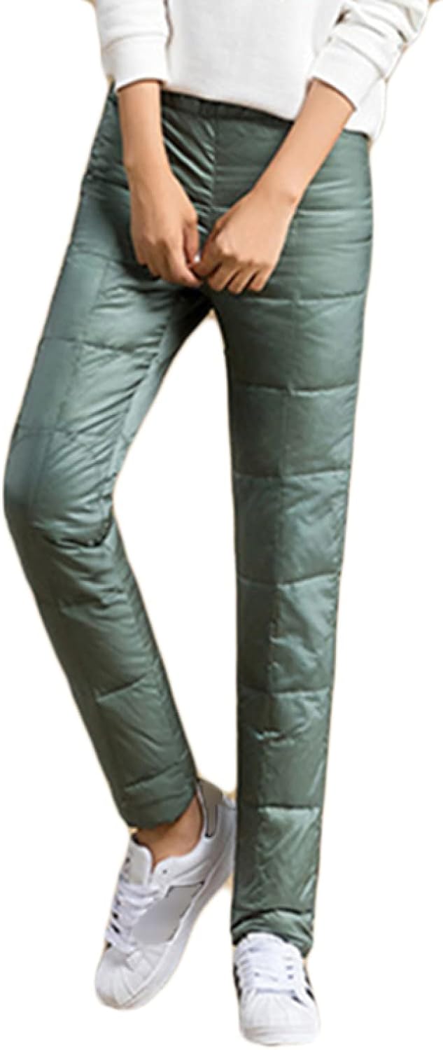 ダウンパンツ 大きいサイズ レディース 軽量 冬 保温 防寒 暖かい アウトドア 着痩せ 脚長 ダウンズボン あったか 防寒ズボン 厚手 急な寒さに レギンス 羽毛 羽毛入れズボン レギパン 冬筒型ズ