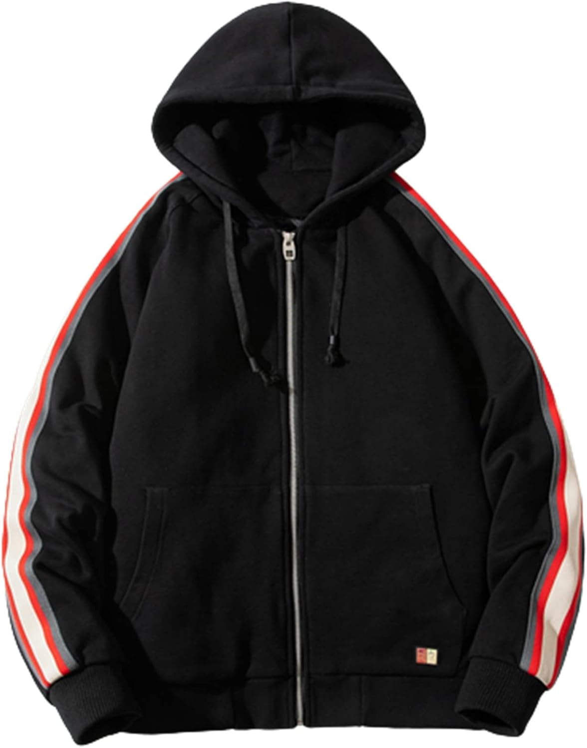 ダウンジャケット メンズ ダウンパーカー 冬服 カーディガン 防寒ジャケット 90%ダウン 暖かい カップル 厚手 保温 ゆったり おしゃれ ストリート ストライプ フード付き 保温性 カジュアル ア｜Yokos