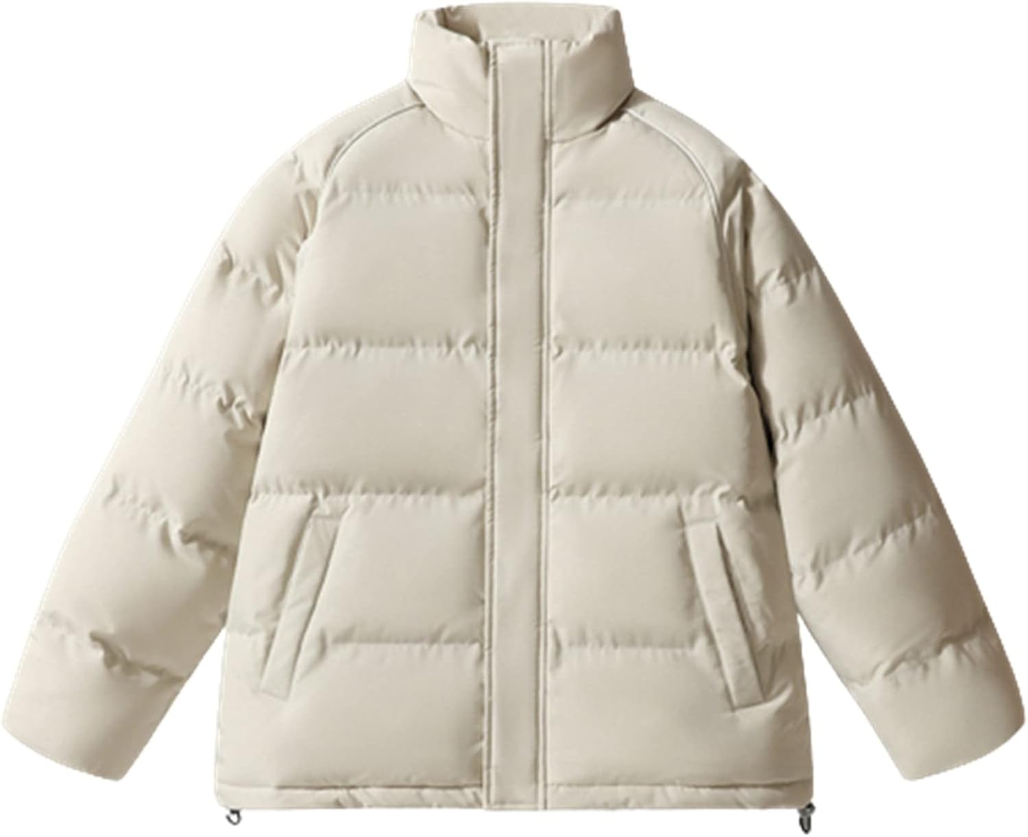 中綿ジャケット 厚手 冬 メンズ 綿服 ダウンコットン スタンドカラー シンプル 無地 ブルゾン 防風 保温性 アウター 冬服 ユニセックス ゆったり 大きいサイズ おしゃれ 普段着 アウトドア 通勤