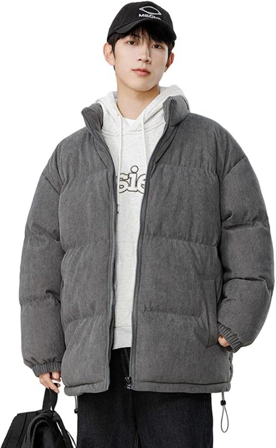 冬服 メンズ 中綿ジャケット コーデュロイ 綿服 ダウンコットン レトロ アウター 厚手 防寒着 立ち襟 無地 シンプル モコモコ 保温 あったか 綿入り ブルゾン ゆったり アウトドア 大きいサイズ|Yokos