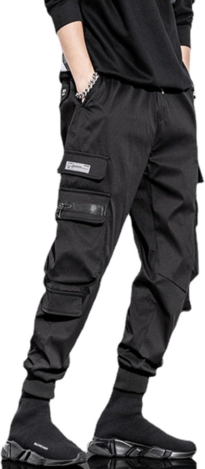 カーゴパンツ ワークパンツ メンズ ゆったり 調整紐 ロングパンツ コットン マルチポケット リラックスパンツ しっかり 定番 リラックス 男性用 カジュアル ストリート系 お兄系 原宿 夏 春 秋