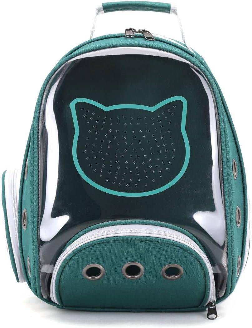 おでかけペットキャリー 犬 猫 キャリー バッグ 猫用 小型犬用 設計6 リュック M 大容量 メッシュ 通気性 折り畳み 猫 キャリー 飛び出し防止リード 軽量 ペット キャリーバッグ 可愛い ペッ｜Yokos
