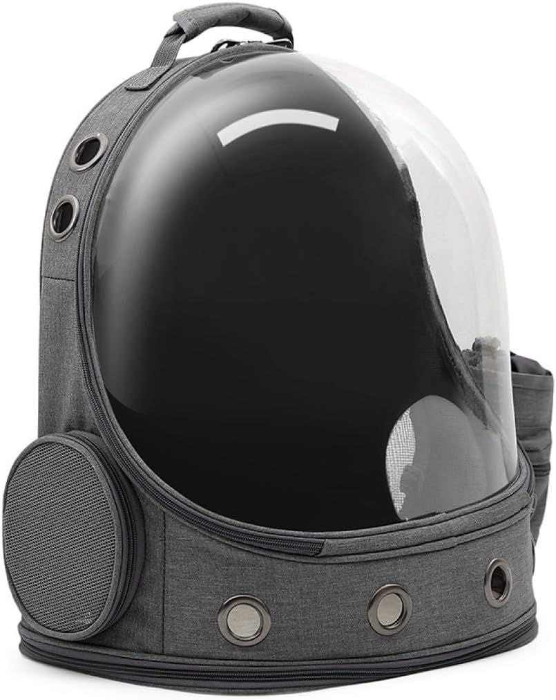 通気性 グレー ペットキャリーバッグ 透明 ペット用品 猫 リュック ペット バック ペット キャリー 犬 キャリーバッグ 猫 キャリーバッグ 大容量 ハウス 小型犬 猫用 折り畳み収納 持ち運び お