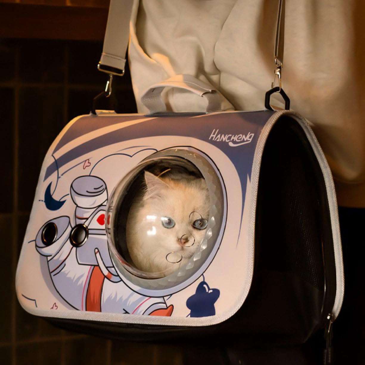 キャリーバッグ 手提げ 大きめ 猫 キャリー 折り畳み 設計1 ペット ショルダーバッグ 小型犬 散歩 多機能 M 2WAYタイプ ショルダー ペットバッグ 犬 猫 うさぎ ペット用 通気 軽量 かわ