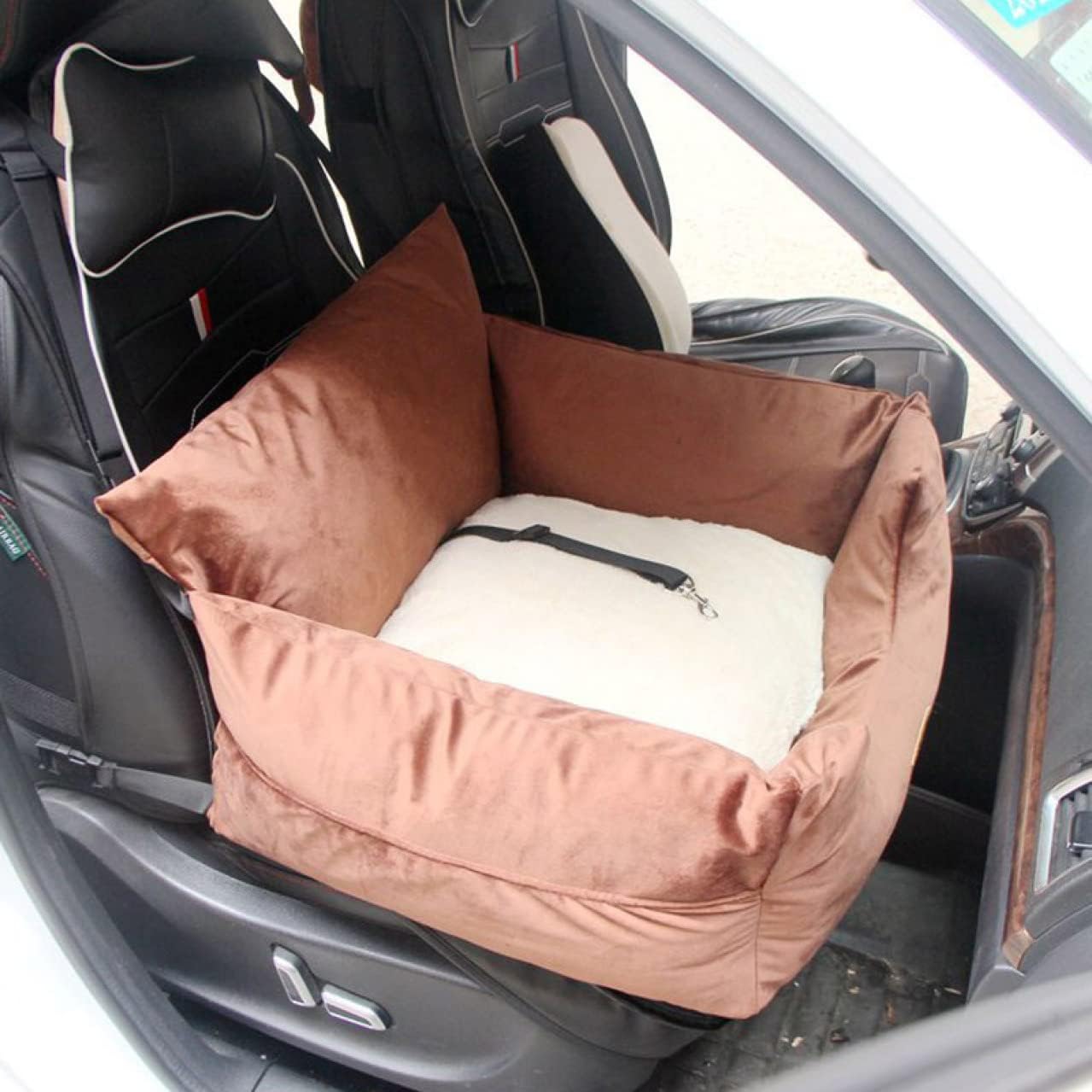 ドライブボックス ペット コーヒー ソファー ドライブベッド 犬 ドライブ ベッド カーベッド 車 車用 ペットベッド ペットソファ いぬ イヌ ドライブ用品 ペット用品 旅行 L お出かけ 防災 ド｜Yokos