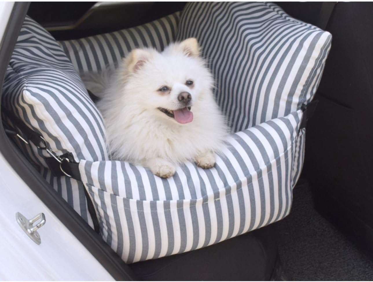大型犬用 ドライブベッド 76*52cm 犬 小型犬 中型犬 キャリー ペット用 ドライブボックス l 夏 2匹 折りたたみペットベッド ブルー ドライブ ペット用品 飛び出し防止 柔らかい クッショ 26,291円
