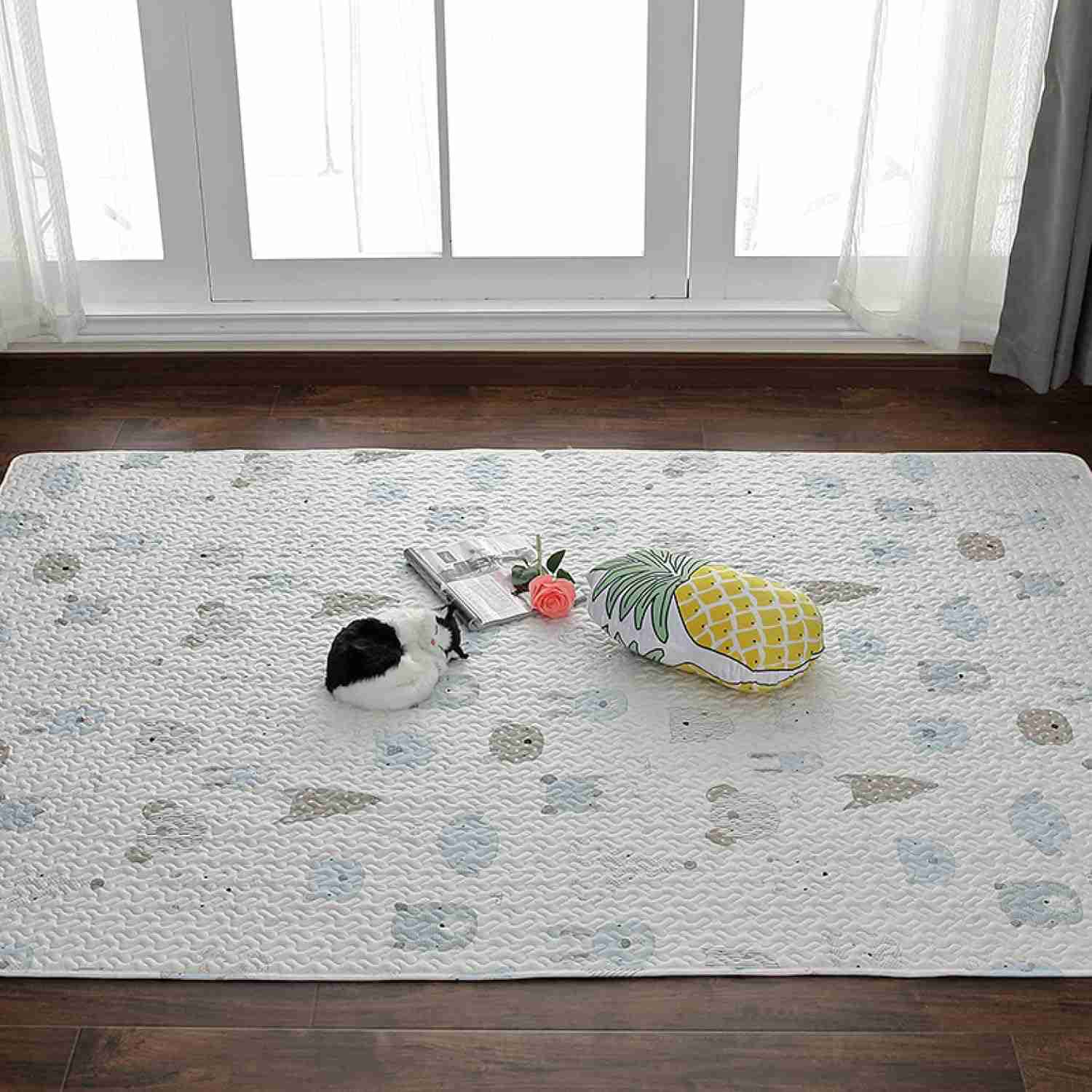ペットおしっこマット ペットマット 洗える 下敷きマット 犬 猫用 夏用ペットマット 柔らかい 150*210CM 超吸収 漏れ防止 防水 速乾 脱臭 滑り止め 犬 トイレマット 丸ごと洗える 繰り返 9,510円