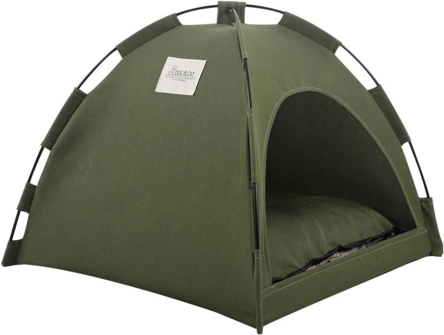 ペットハウス ドーム型 夏用 ペットテント 折りたたみ式 可愛い 猫 犬ベッド 犬小屋 小さい 休憩所 猫クッション ソファ 柔らかい 可愛い ぐっすり眠れる 設計 洗濯可能 滑り止め 四季通用 蚊に