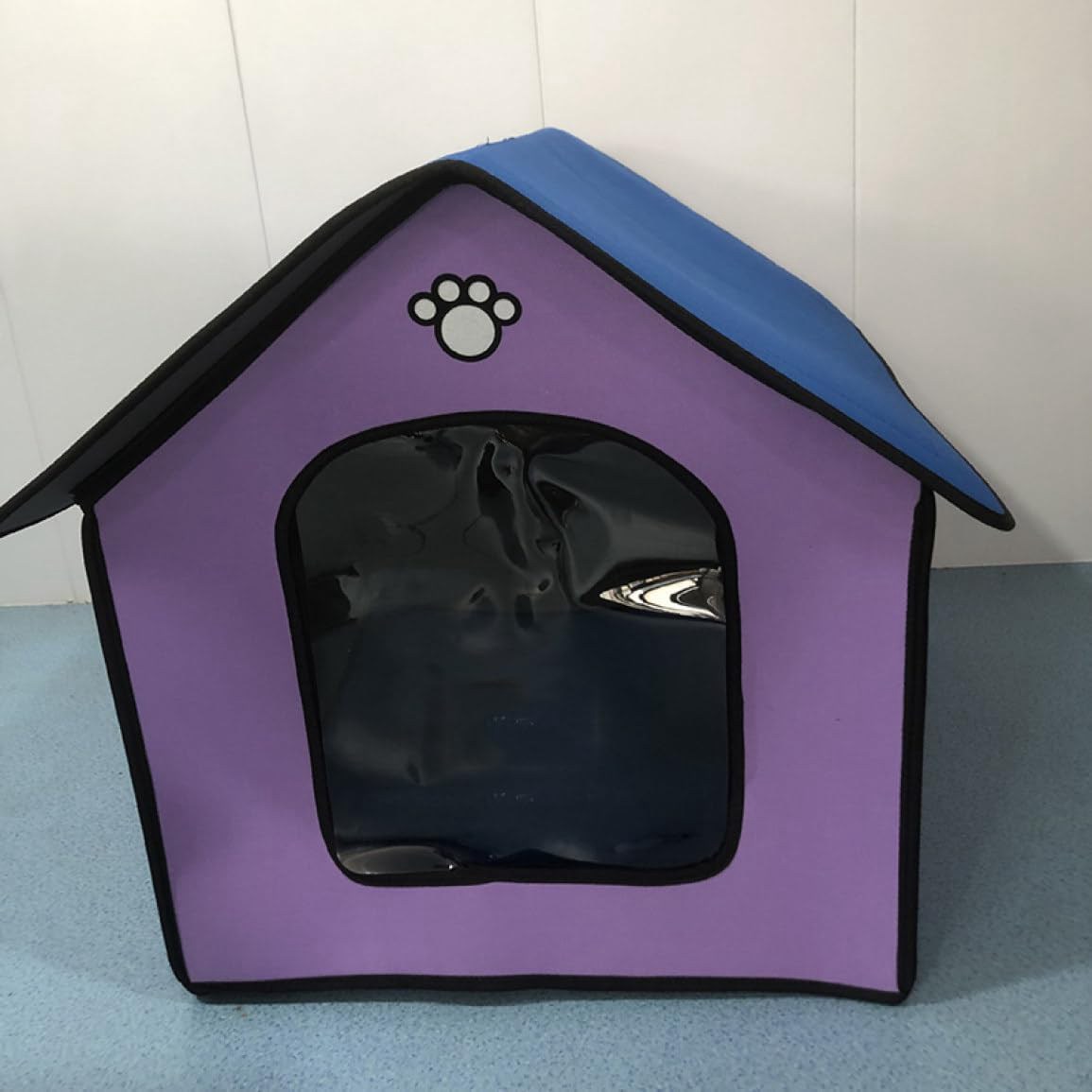 ペットアウトドアハウス 折りたたみ式ペットシェルター ペットの巣 猫小屋 屋外防雨 防水 05 耐候性 猫用トイレ 野良猫用トイレ L 組み立てが簡単 屋外犬小屋 ペットハウス 犬猫 アウトドア用 犬｜Yokos