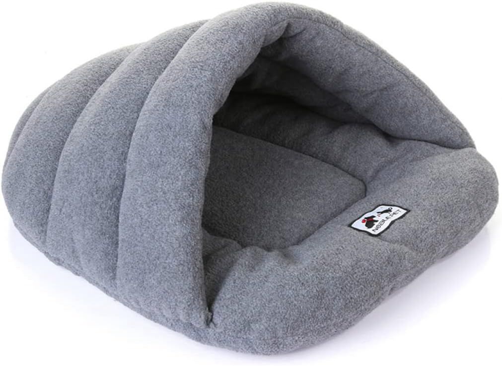 猫ハウス ペットハウス 犬 XS 猫 ベッド ペットベッド キャットハウス おしゃれ グレー 洗える ねこハウス ドーム型 小型犬 猫用 犬用 ペット用 可愛い 室内用 犬 イヌ ネコ クッション オ｜Yokos
