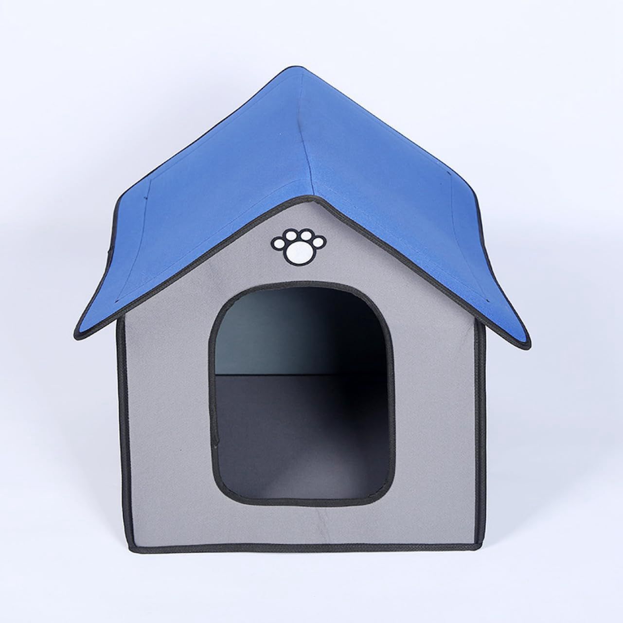 犬小屋 02 ペットハウス 猫小屋 防水 犬 猫用 暖かい キャットハウス 猫犬テント 野良猫 野良犬 睡眠ハウス 子猫 子犬 折り畳み ペット屋外ハウス テント M 折りたたみ式 防寒 防風 耐噛み
