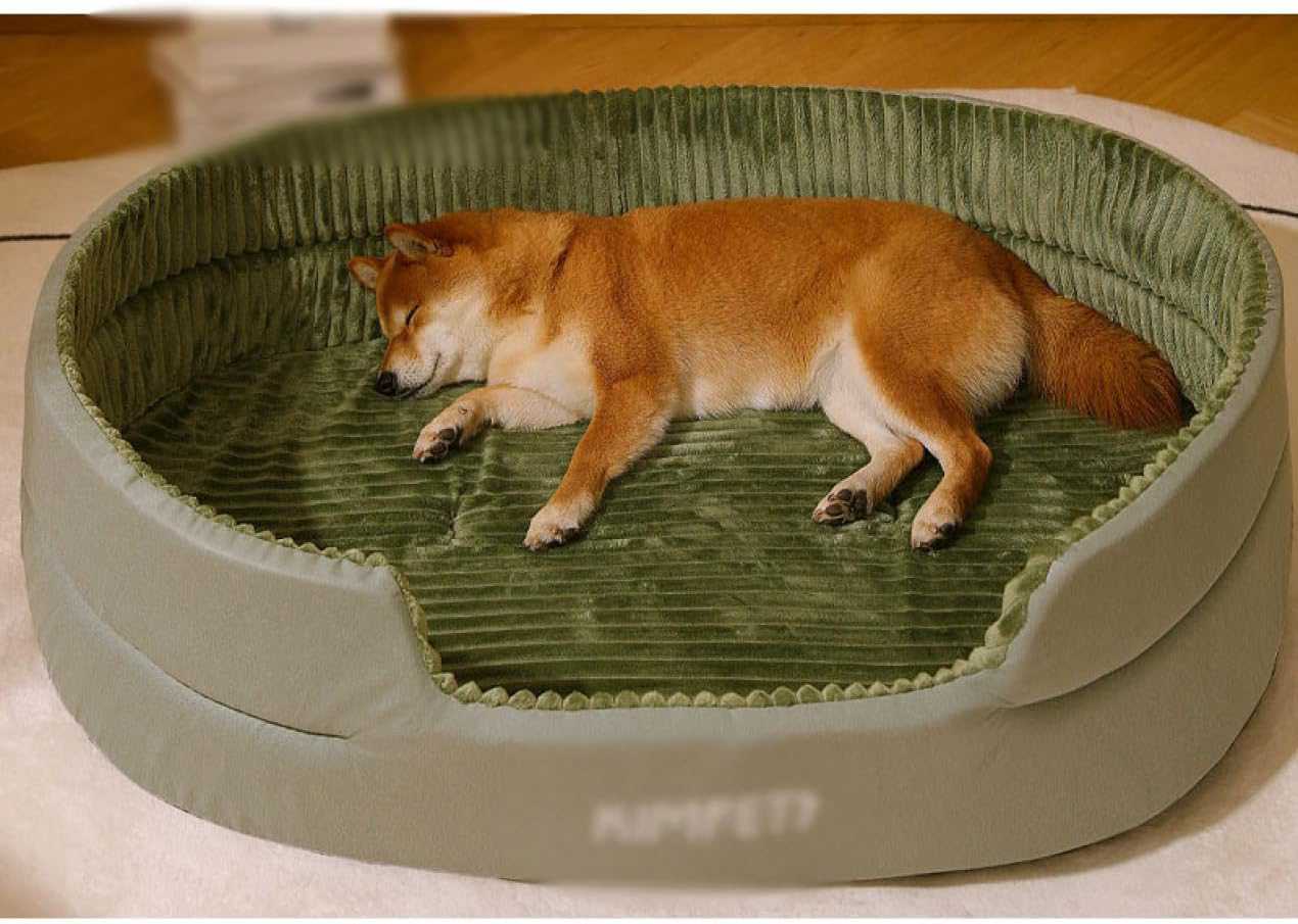 犬ベッド 猫ベッド 洗える L ふわふわ ぐっすり眠る ペットベッド ペットソファー ペットクッション カドラー 滑り止め もこもこ 寒さ対策 07 噛んでも破れない 子犬 高齢犬 小型犬 中型犬 大｜Yokos