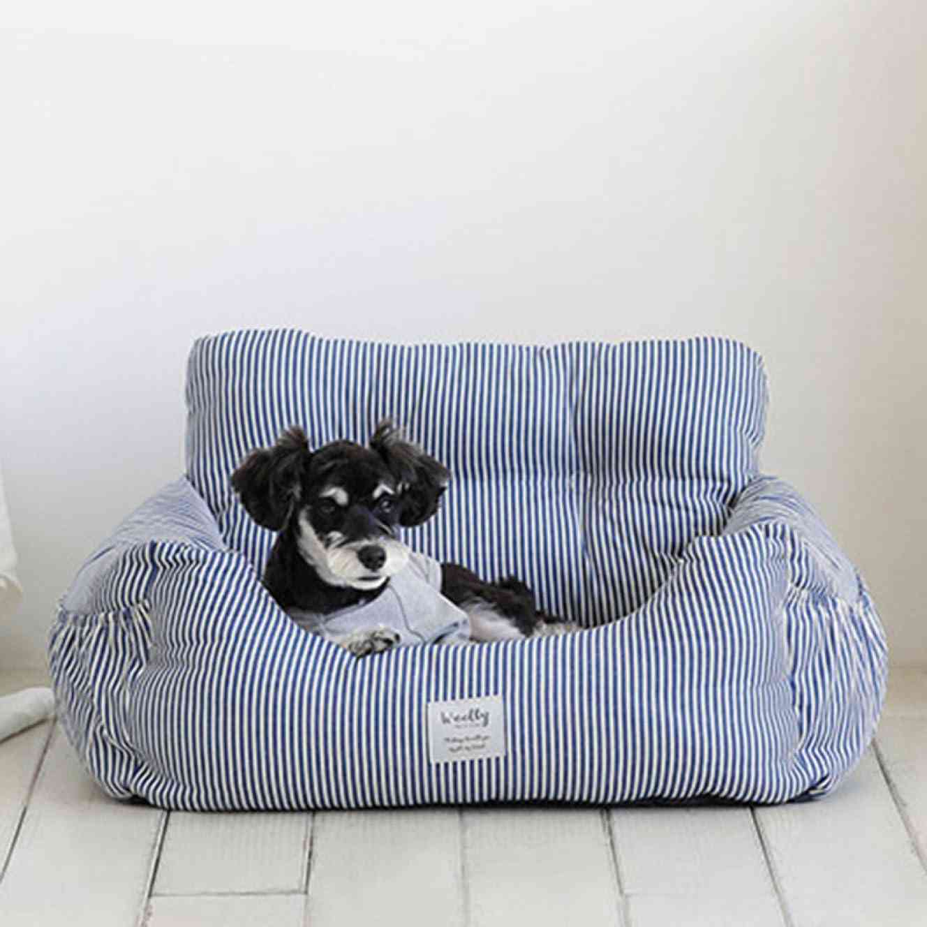 設計2 ペット用 ドライブボックス 車用ペットシート 小型犬 中型犬 犬 ドライブベッド 夏用 ペット用ドライブシート 座席シート ペット用品 滑り止め 水洗い可能 旅行 ドライブキャリー 60*50|Yokos