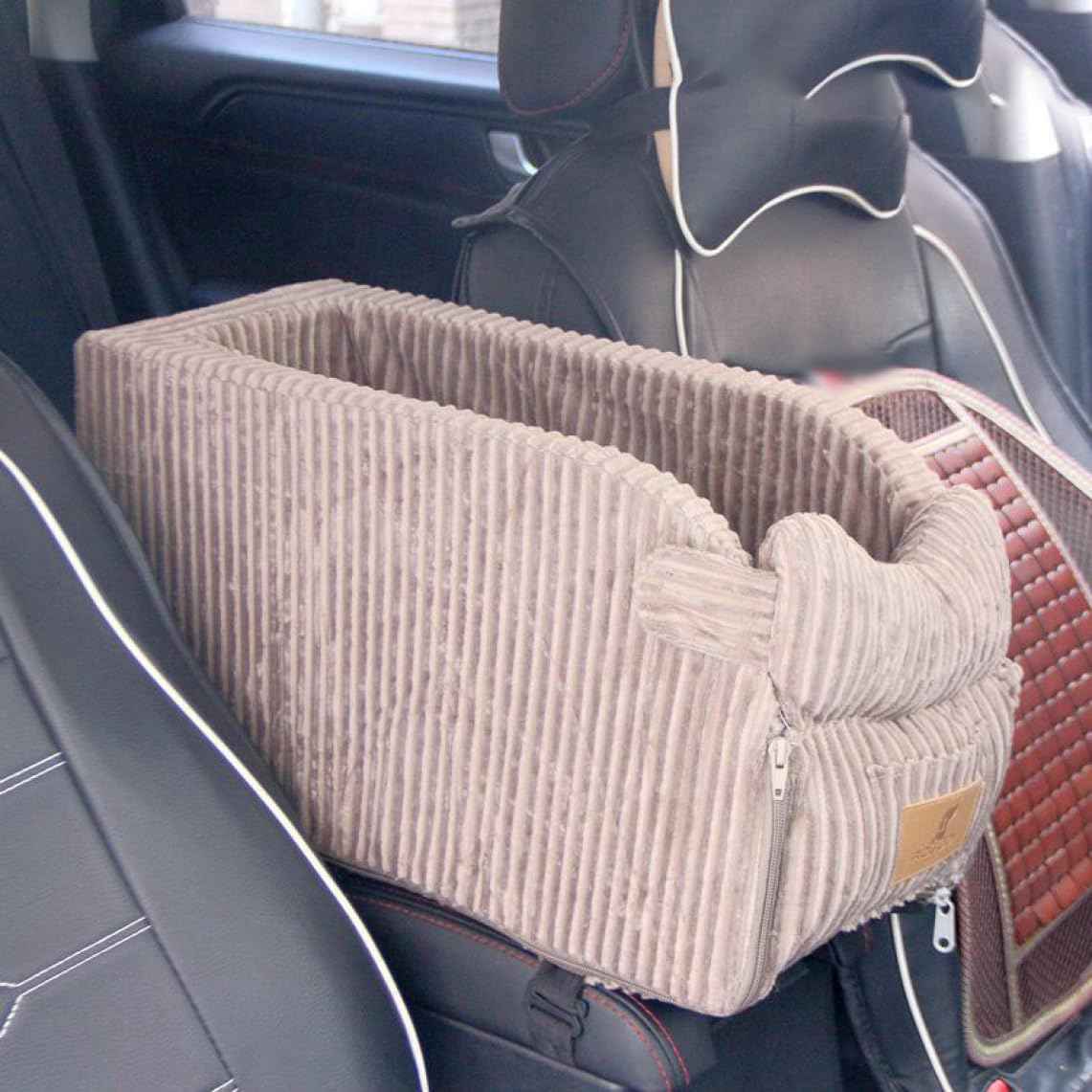 ペットドライブボックス 犬用 猫用 ドライブボックス 車用ペットシート ペット用キャリー 滑り止め 水洗い可能 旅行 全車種 犬 猫 ペットキャリー 設計3 車載用 お出かけ用品 2WAY ペットキャ｜Yokos