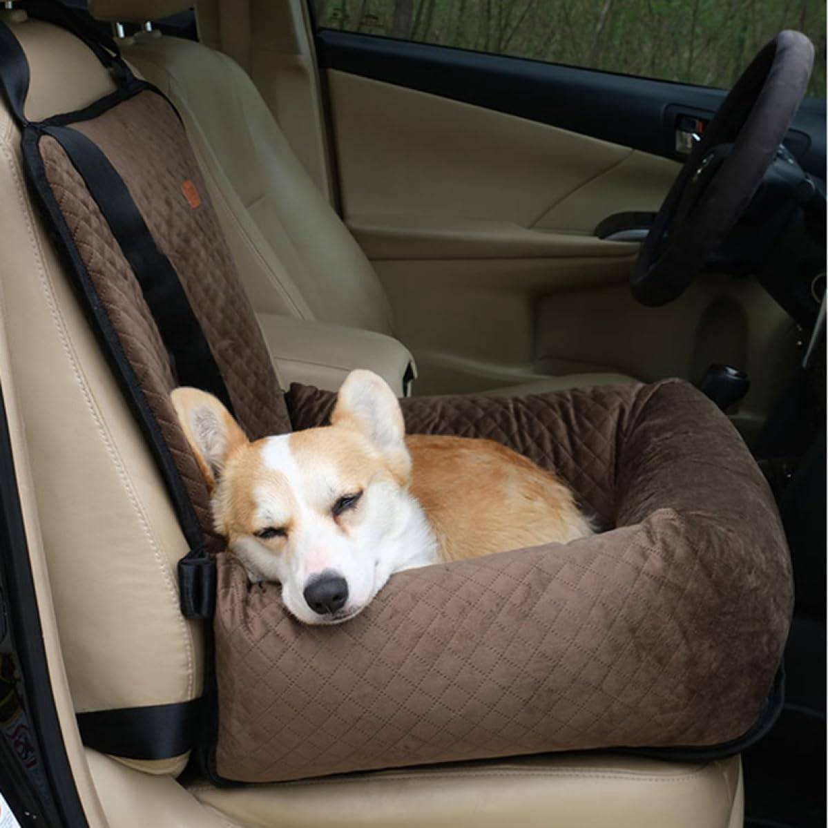 ドライブベッド 52*50*58cm 2way 犬用 ドライブボックス ペット 犬 車 ペットキャリー キャリーバッグ ドライブバッグ ペットベッド ペットソファ 犬用 中小型犬 カー用品 防災 お出