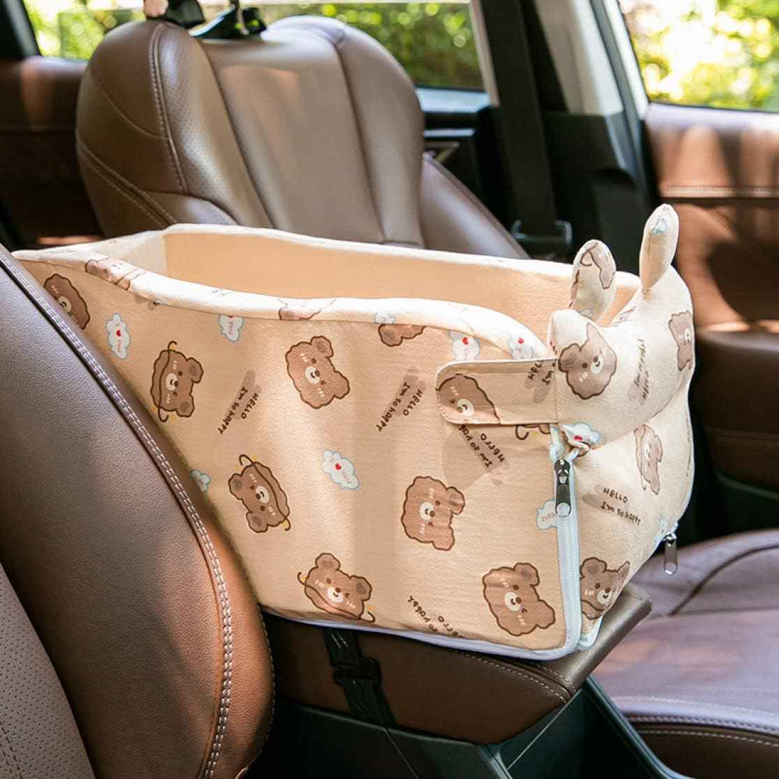 ドライブボックス 犬 6kgまで ドライブベッド 車載 肘掛け 2way 犬 アームレスト カー用品 車 ペットソファー ドライブベッド いぬ 小型犬 取り付け簡単 汚れ防止 怪我防止 ドライブ用品