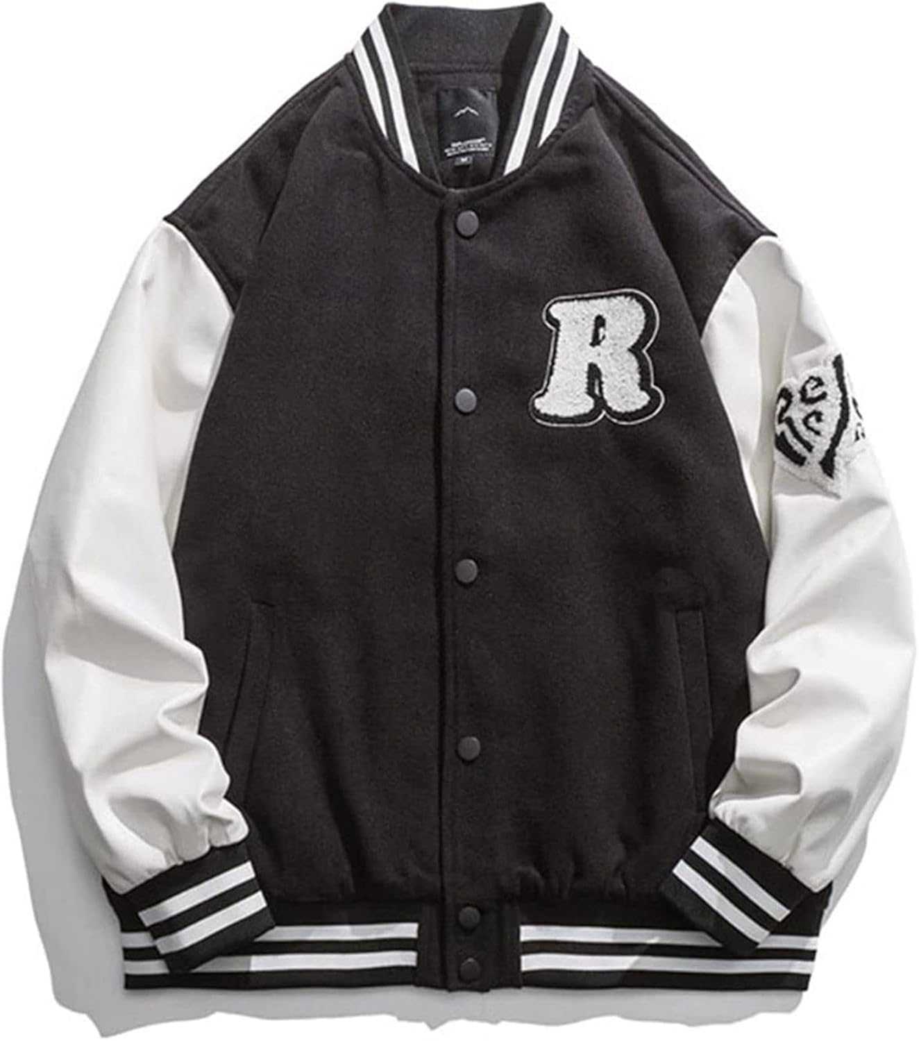スタジャン メンズ 春服 秋服 ジャケット ジャンパー パッチワーク ヒップホップ ストリート 防風 長袖 おしゃれ カジュアル スタジアムジャンパー ゆったり アウトドア 大きいサイズ 男女兼用 ア