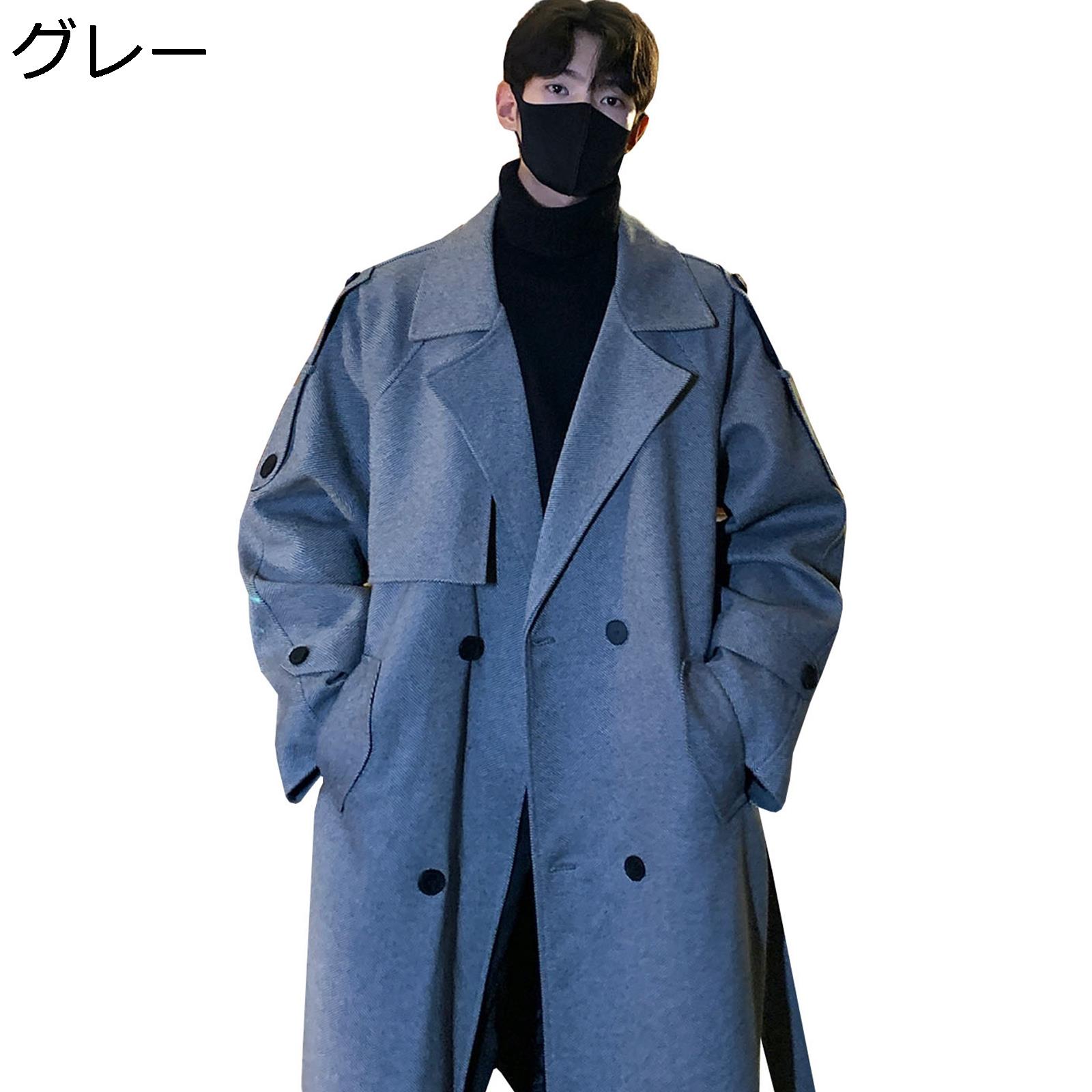 【en ROUTE】撥水機能付き　ナイロンネイビー チェスターコート 新型】超撥水SUPER140 チェスターコート(1 LIGHT GREY
