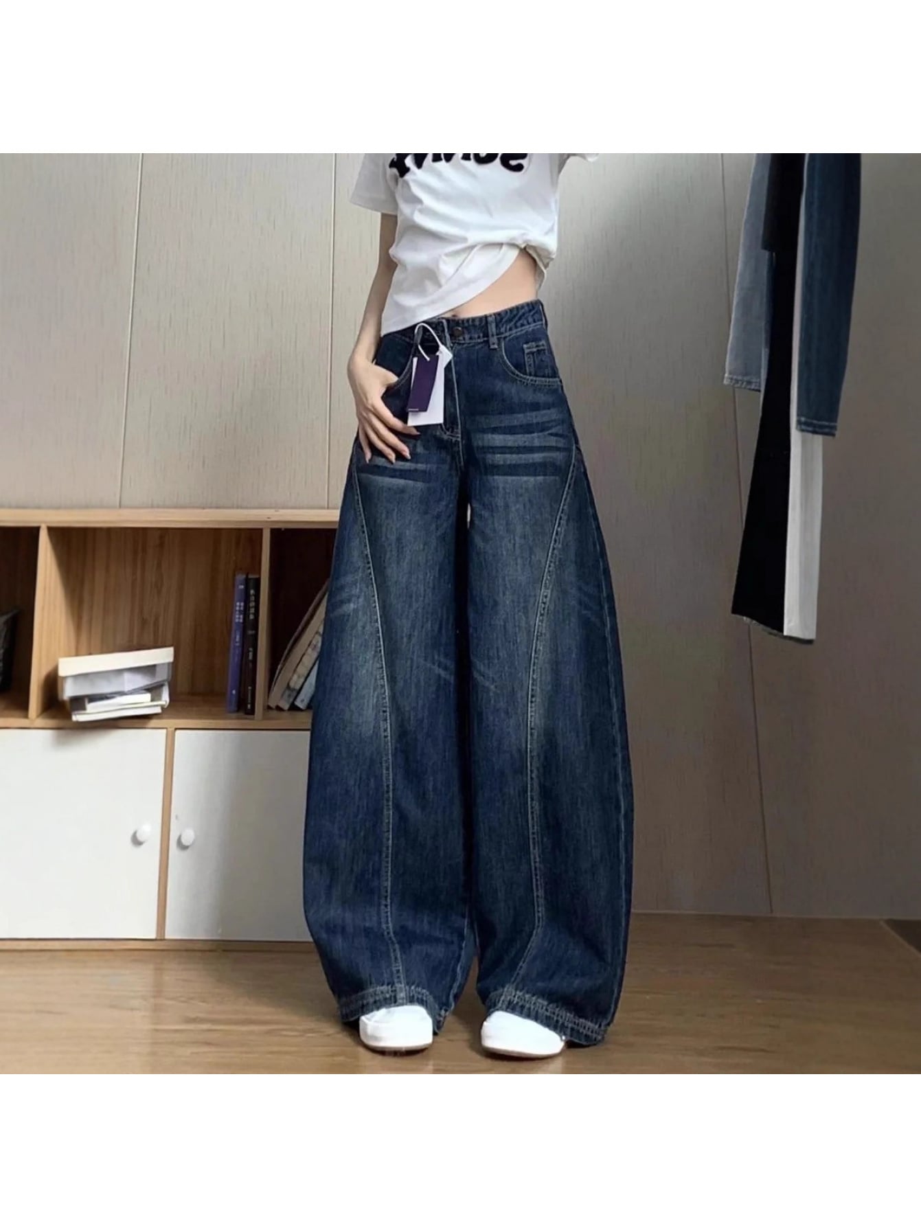 デニム パンツ レディース レースアップ ベルボトム ジーンズ ブーツカット ジーパン ロング丈 ハイウエスト 美脚 脚長効果 スリット ダメージ フリンジ カットオフ 裾フリンジ ボトムス ズボン 大人可愛い カジュアル ストリート 韓国風 20代 30代