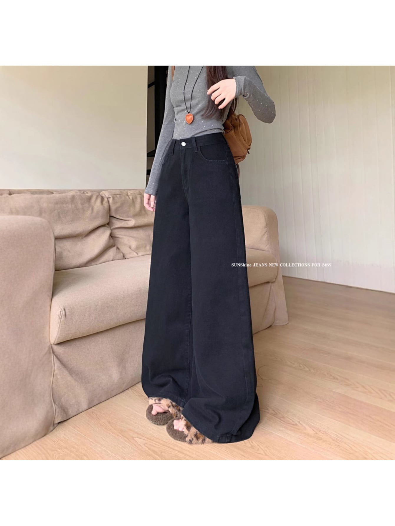 デニム パンツ レディース レースアップ ベルボトム ジーンズ ブーツカット ジーパン ロング丈 ハイウエスト 美脚 脚長効果 スリット ダメージ フリンジ カットオフ 裾フリンジ ボトムス ズボン 大人可愛い カジュアル ストリート 韓国風 20代 30代