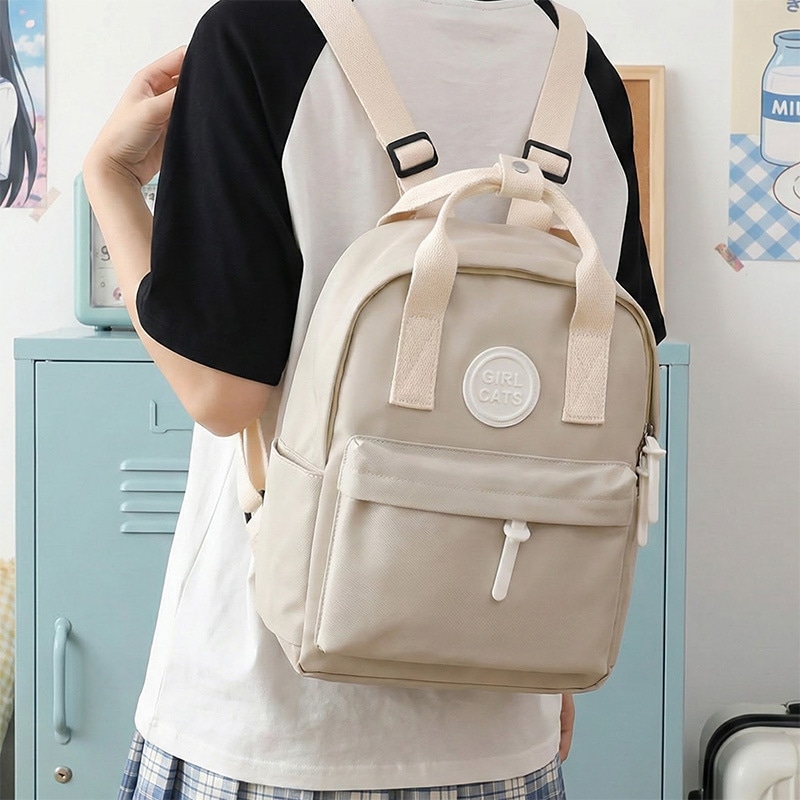リュック 女の子 小学生 キッズ 子供用 撥水 軽量 大容量 遠足 通学 おしゃれ かわいい A4対応 ナイロン 15L｜Yokos