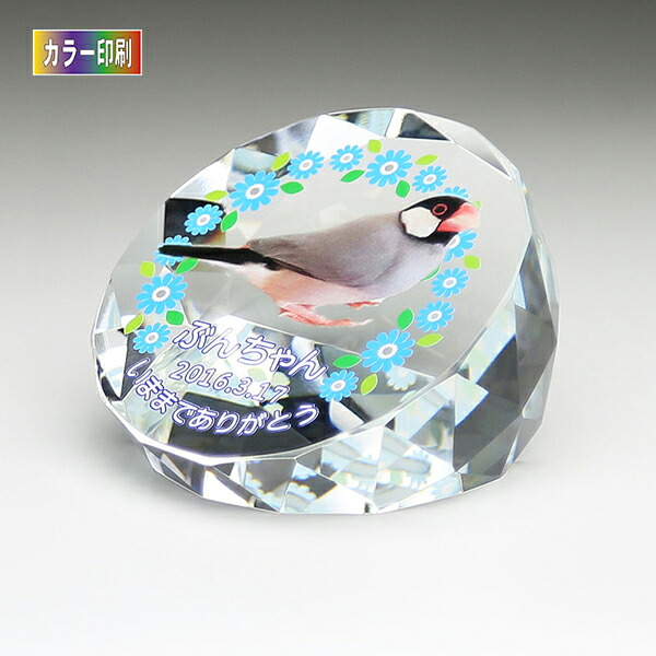 美しい 楽天市場 ペット用仏具 ペット位牌 側面ダイヤカット 丸型sサイズ Kp 21uソフィアクリスタルクリスタルガラス ペット供養 ガラス クリスタル 写真 カラー印刷 お盆 お彼岸 横田石材 楽天市場店 国際ブランド Lexusoman Com