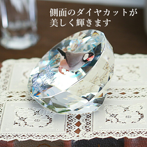 美しい 楽天市場 ペット用仏具 ペット位牌 側面ダイヤカット 丸型sサイズ Kp 21uソフィアクリスタルクリスタルガラス ペット供養 ガラス クリスタル 写真 カラー印刷 お盆 お彼岸 横田石材 楽天市場店 国際ブランド Lexusoman Com