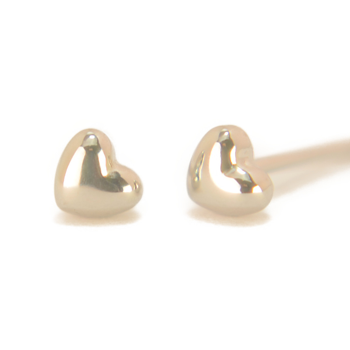 【P10倍+クーポン17日9:59まで】Pt900プラチナハートピアス 3mm PT900 ピアス プラチナ ピアス ハート ピアス セカンドピアス レディース