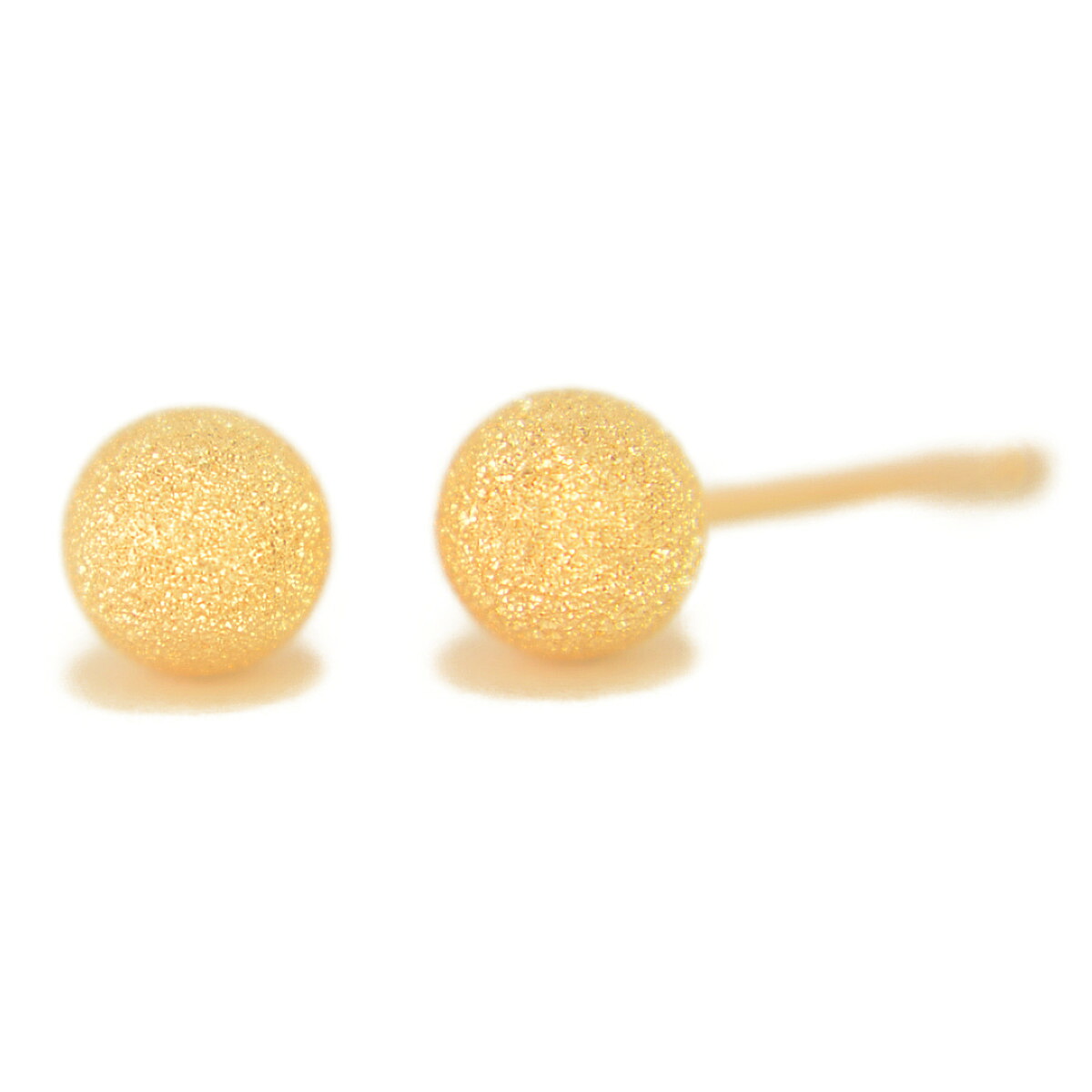 【P10倍+クーポン26日1:59まで】K18イエローゴールドフラッシュボールピアス 4mm ピアス フラッシュボール ピアス スターダスト ピアス ピアス 18k 18金 ピアス k18 ピアス 18金 丸玉ピアス 丸玉 丸玉ピアス セカンドピアス|ジュエリーYOKOYAMA